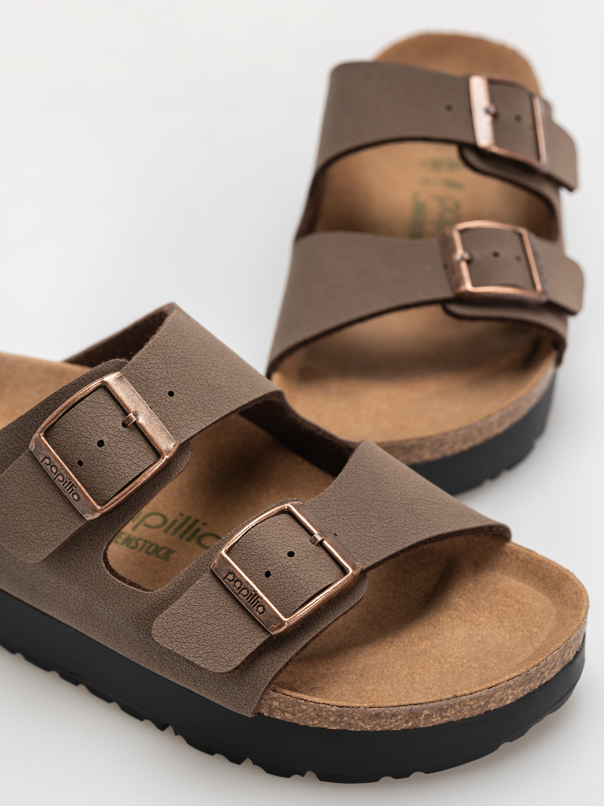 Чехли Birkenstock Arizona Flex Platform Vegan Narrow Wmn (mocca)