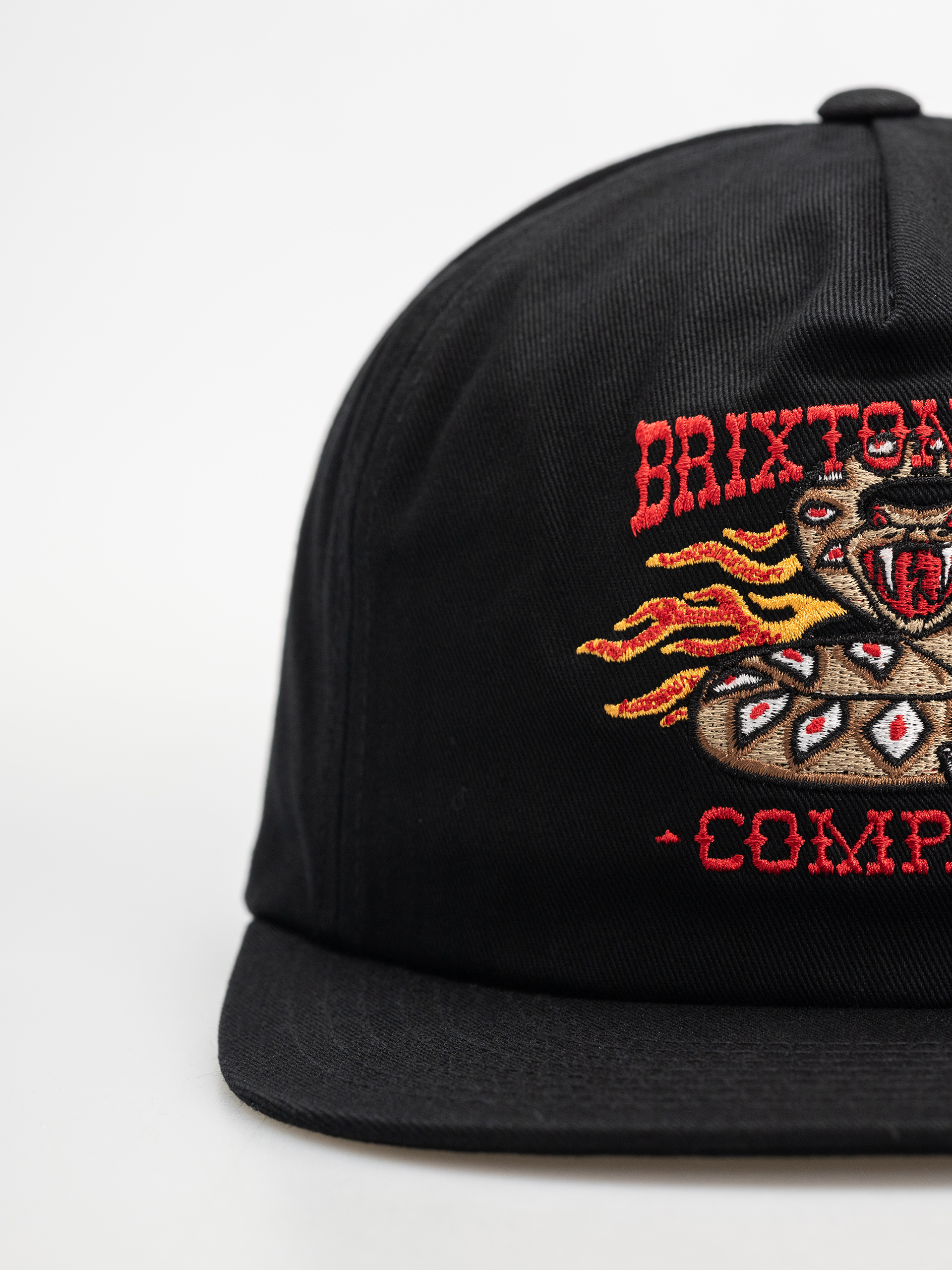 Шапка с козирка Brixton Hardee Hp Snpk (black)