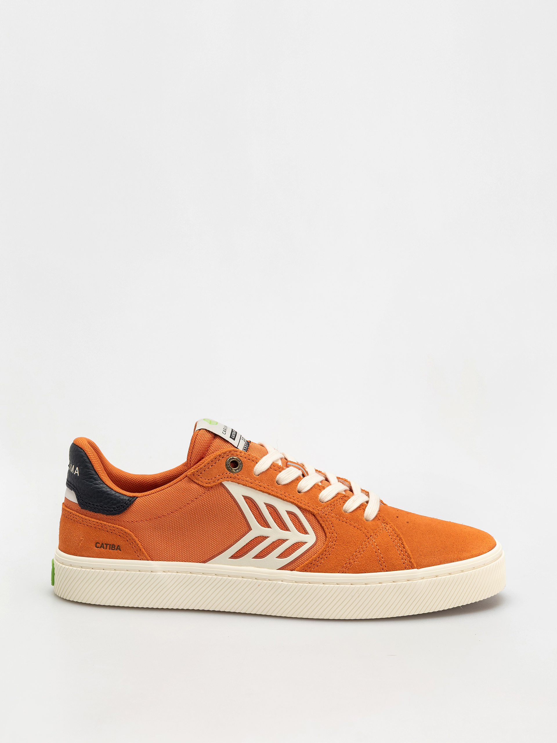 u041eu0431u0443u0432u043au0438 Cariuma Catiba Pro 2.0 (burnt orange suede and cordura ivory logo navy)
