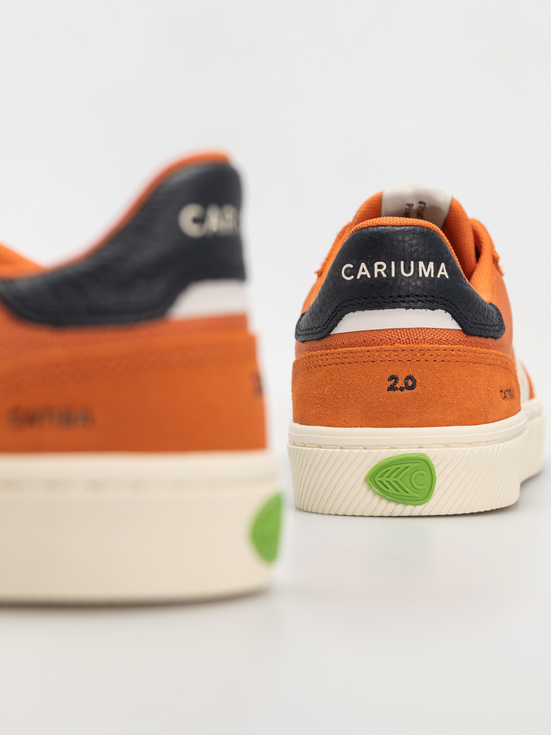 Обувки Cariuma Catiba Pro 2.0 (burnt orange suede and cordura ivory logo navy)