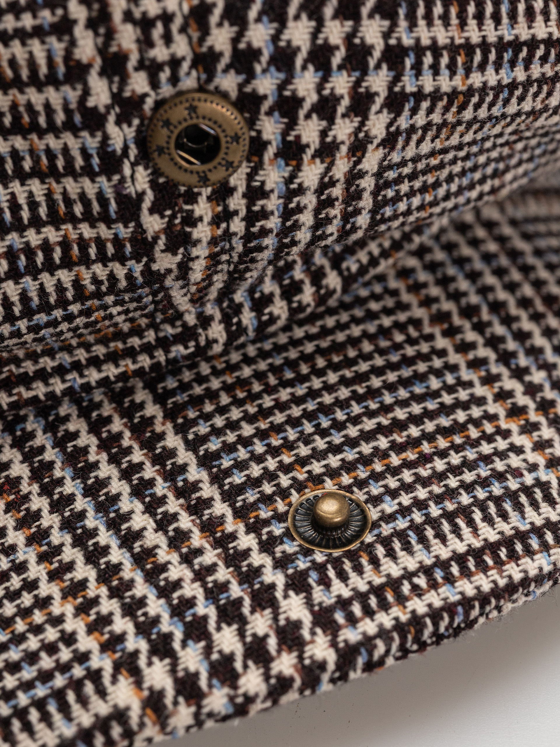 Каскет Brixton Brood Lw Snap Cap (cream/black/orange/light blue)