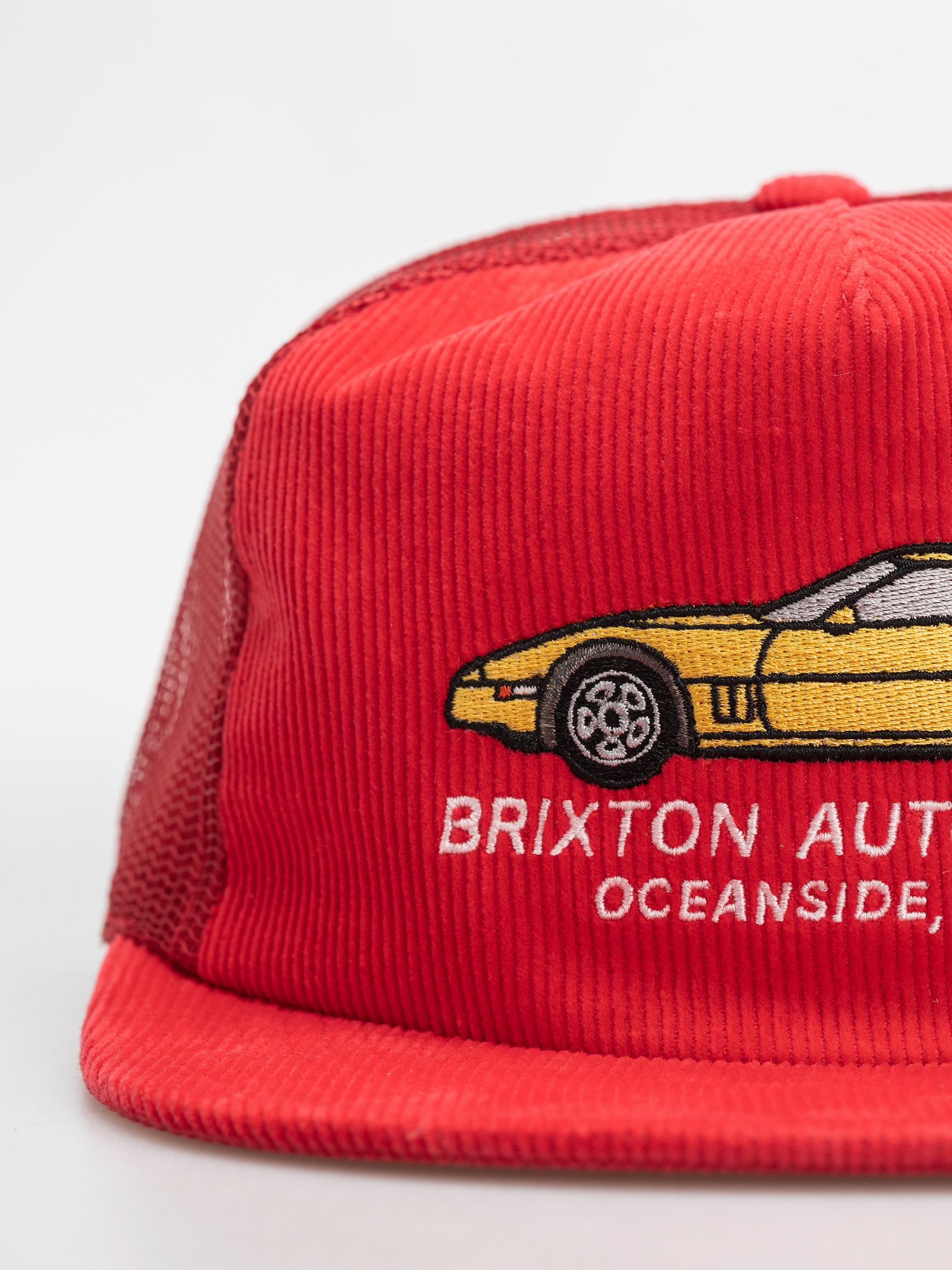 Шапка с козирка Brixton Ralph Np Hp Trucker (red/red)