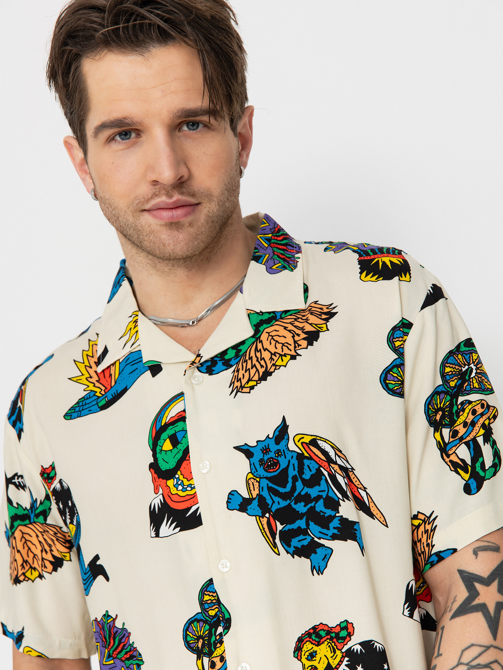 Риза Volcom Fa Bob Mollema (light beige)