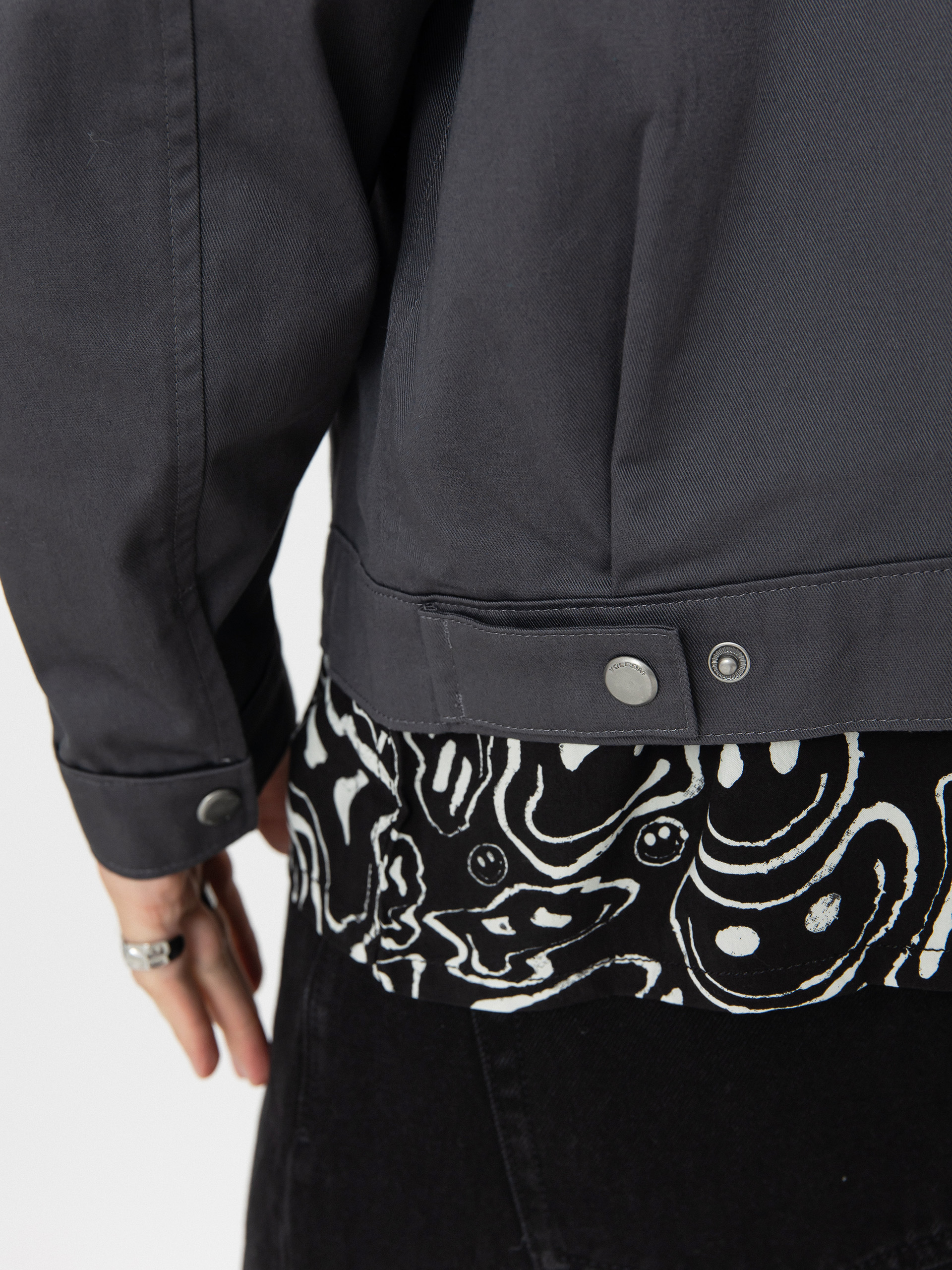 Яке Volcom Voider (asphalt black)