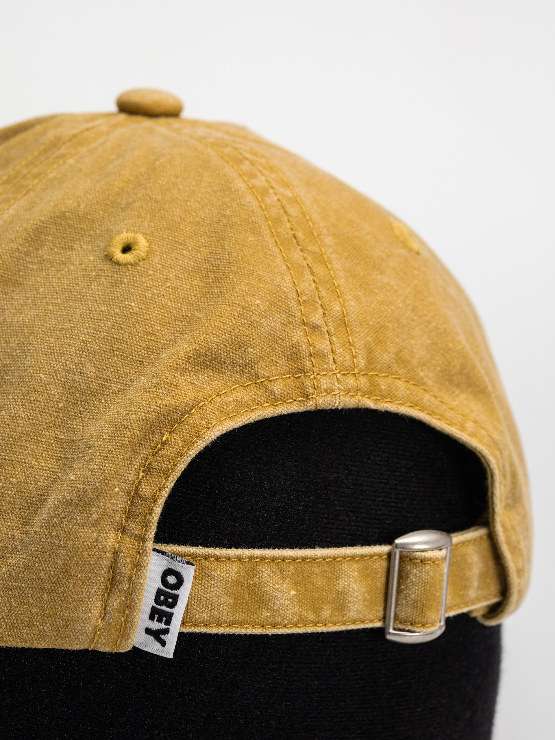 Шапка с козирка OBEY Pigment Obey Farms 6 Panel (pigment mustard multi)