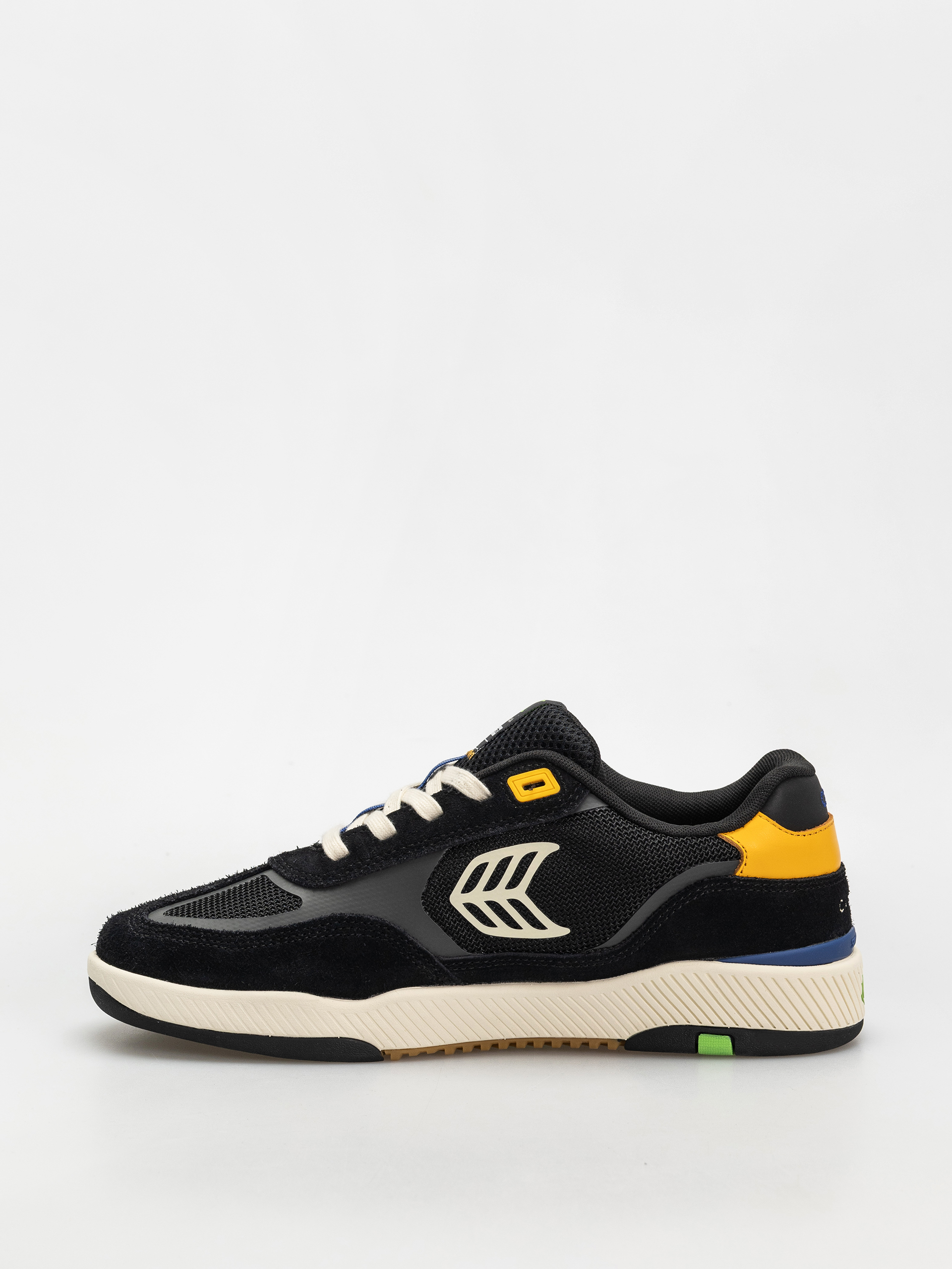 Обувки Cariuma Skategoat C25 Pro (black suede and mesh ivory logo yellow)
