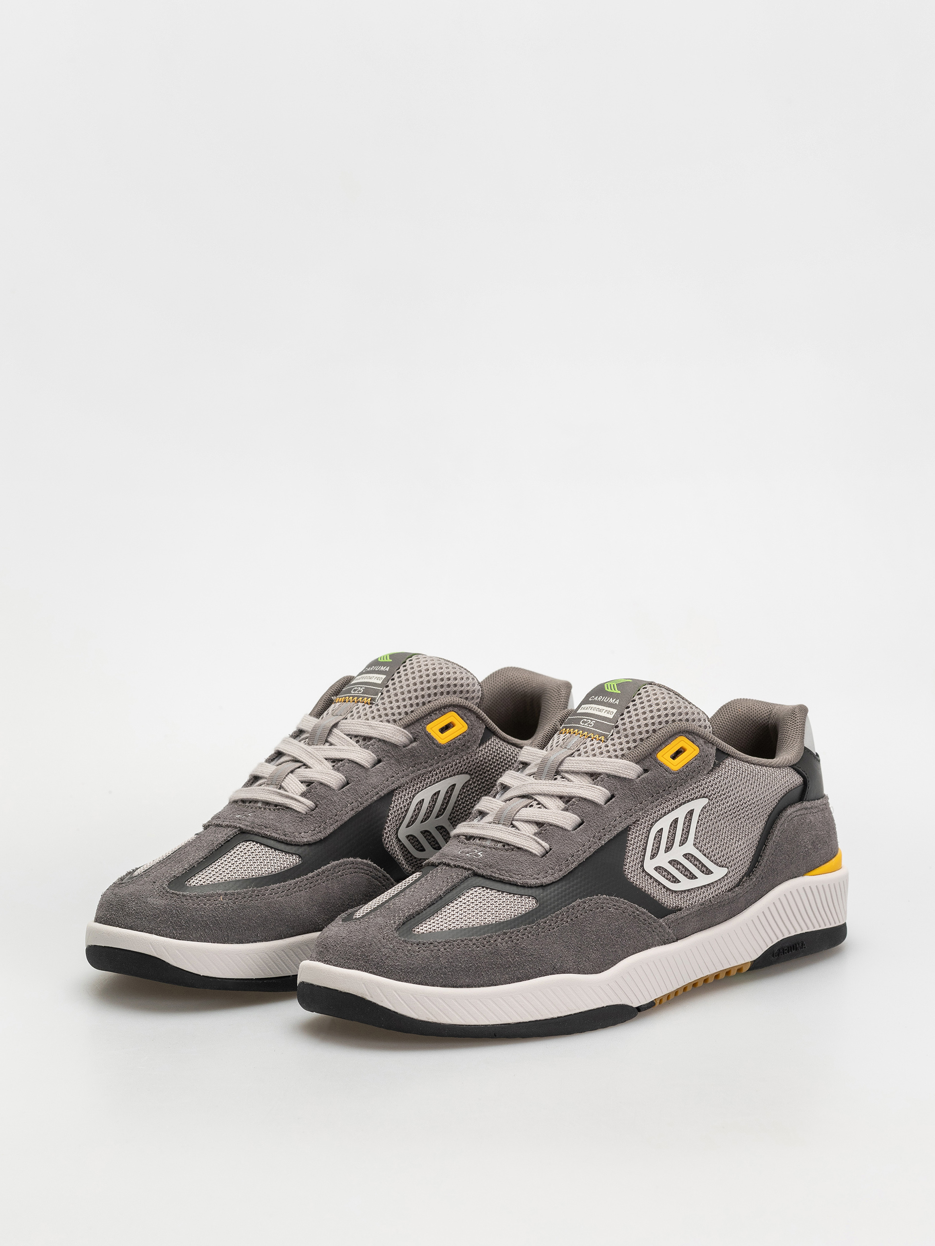 Обувки Cariuma Skategoat C25 Pro (charcoal grey suede light grey mesh ice logo yellow)