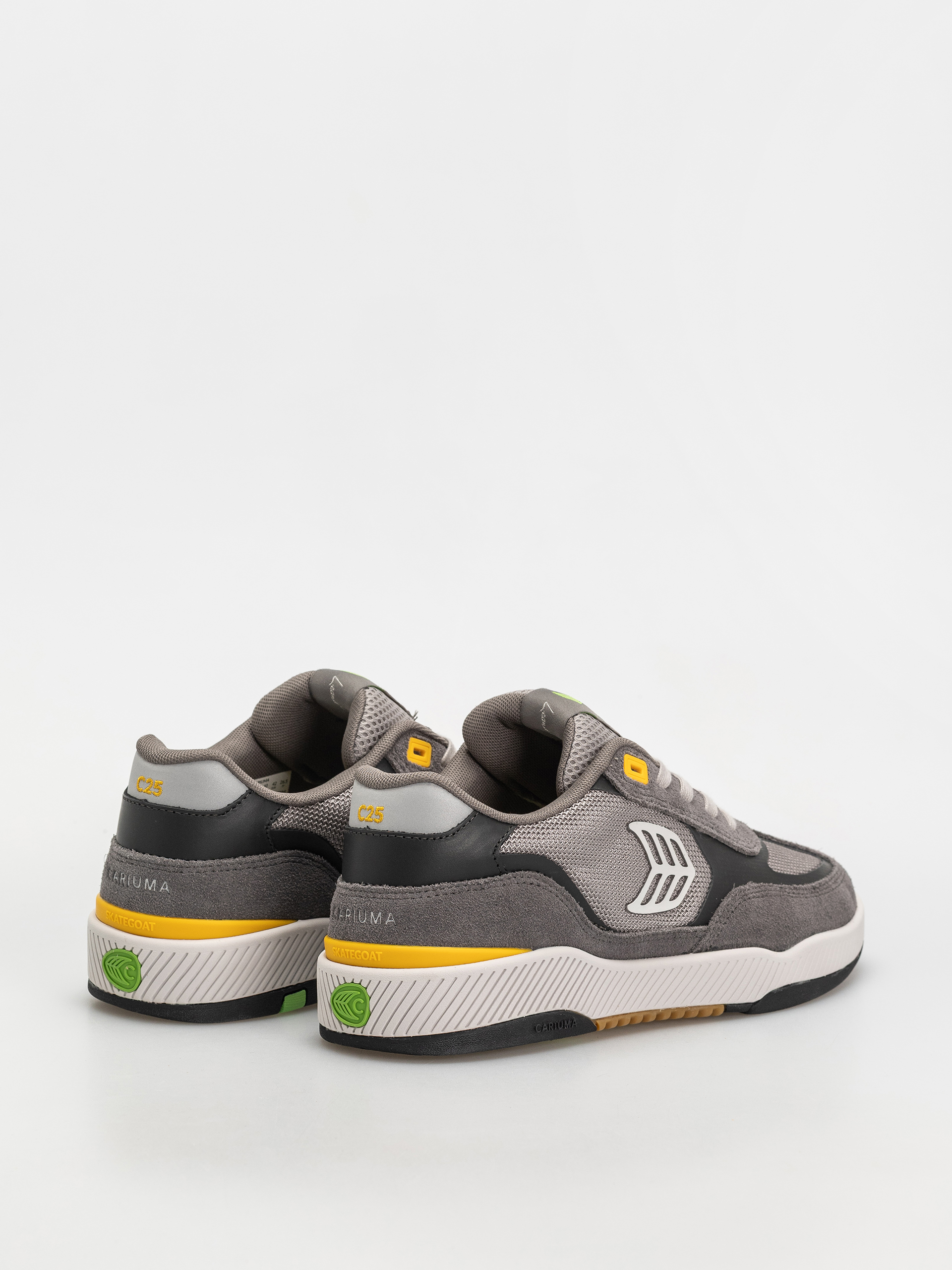 Обувки Cariuma Skategoat C25 Pro (charcoal grey suede light grey mesh ice logo yellow)