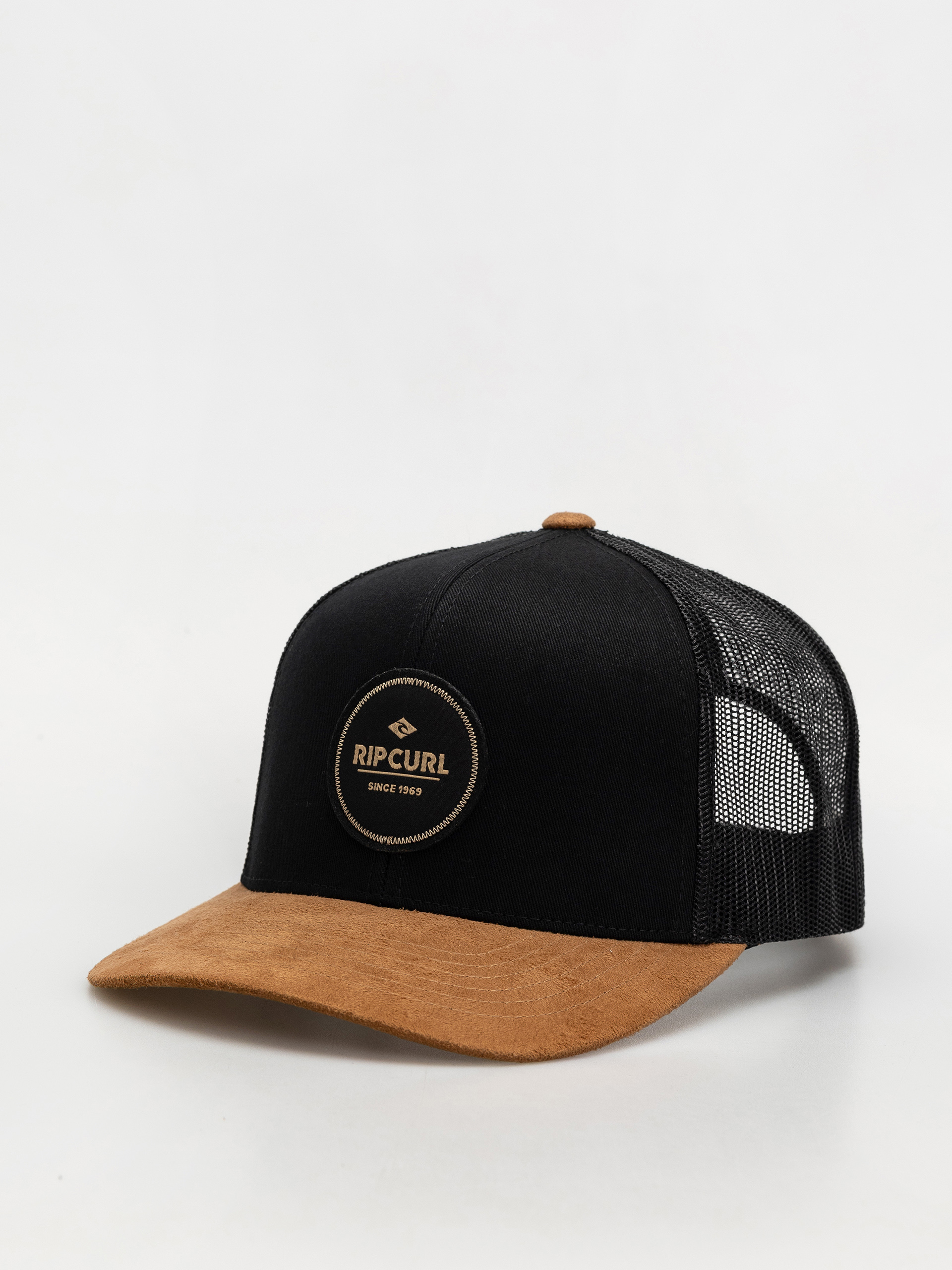 Шапка с козирка Rip Curl Routine Curve (black/tan)