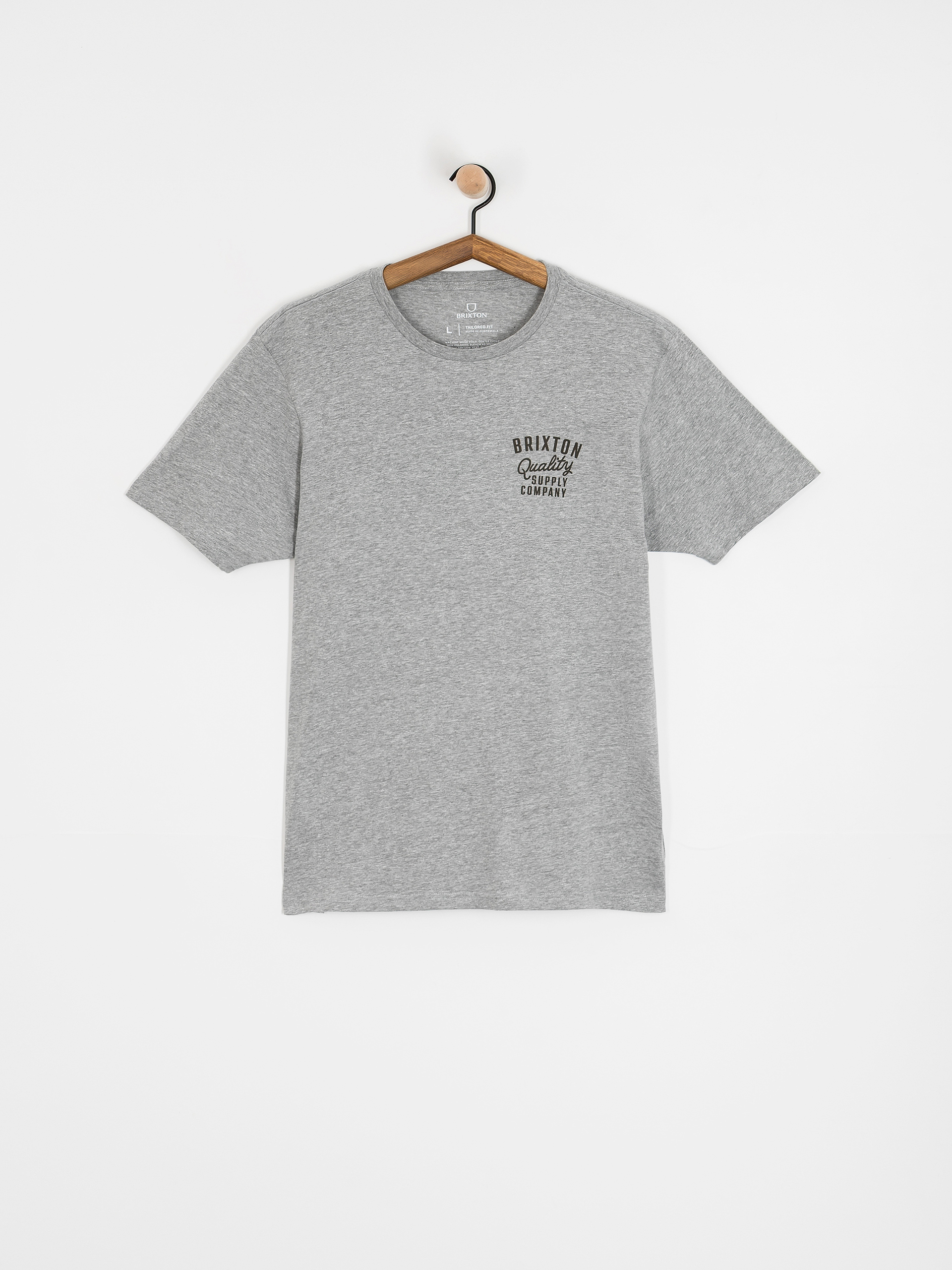 Тениска Brixton Hubal Tlrt (heather grey)