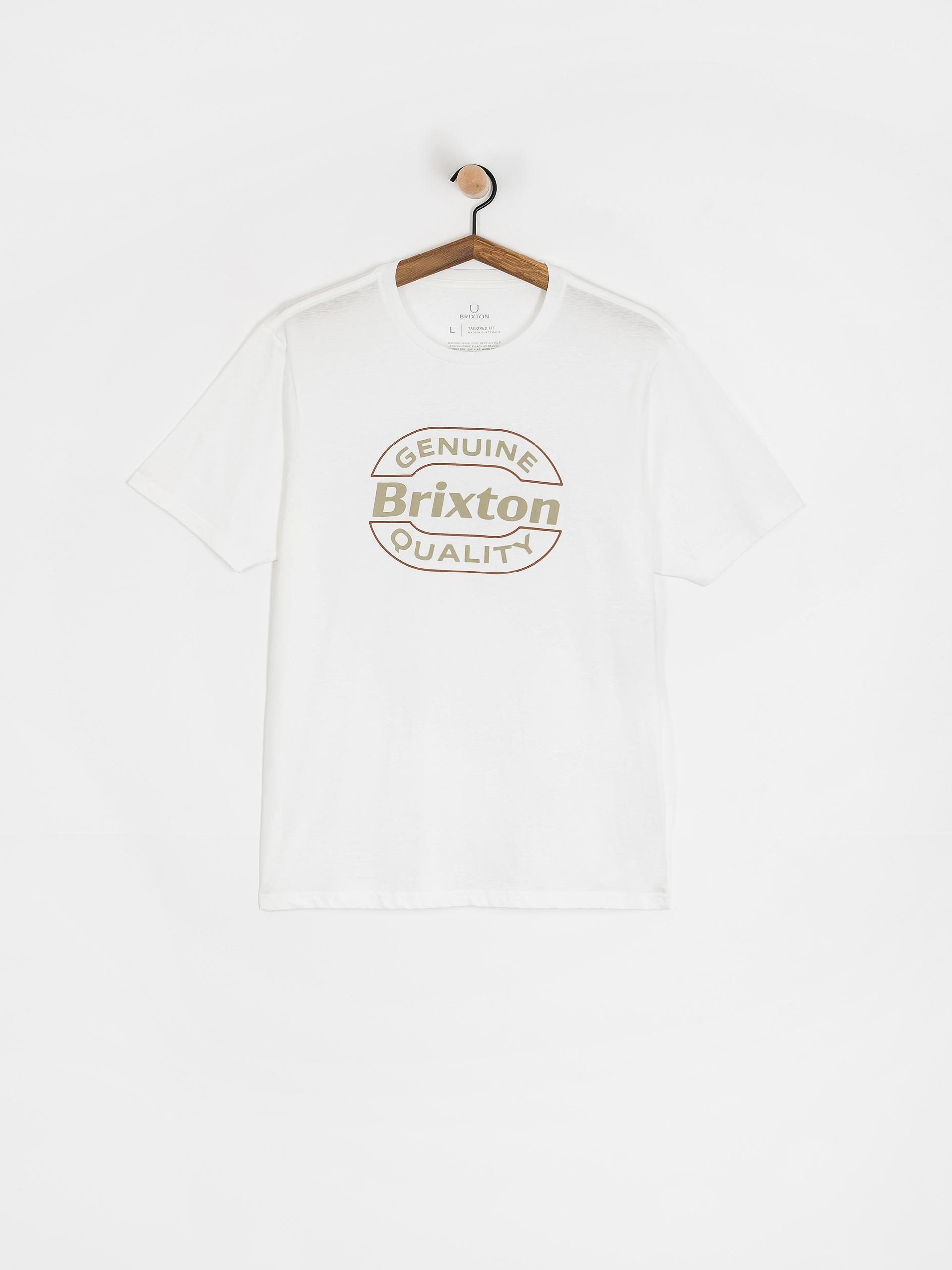 Тениска Brixton Keaton Tlrt (white/red)