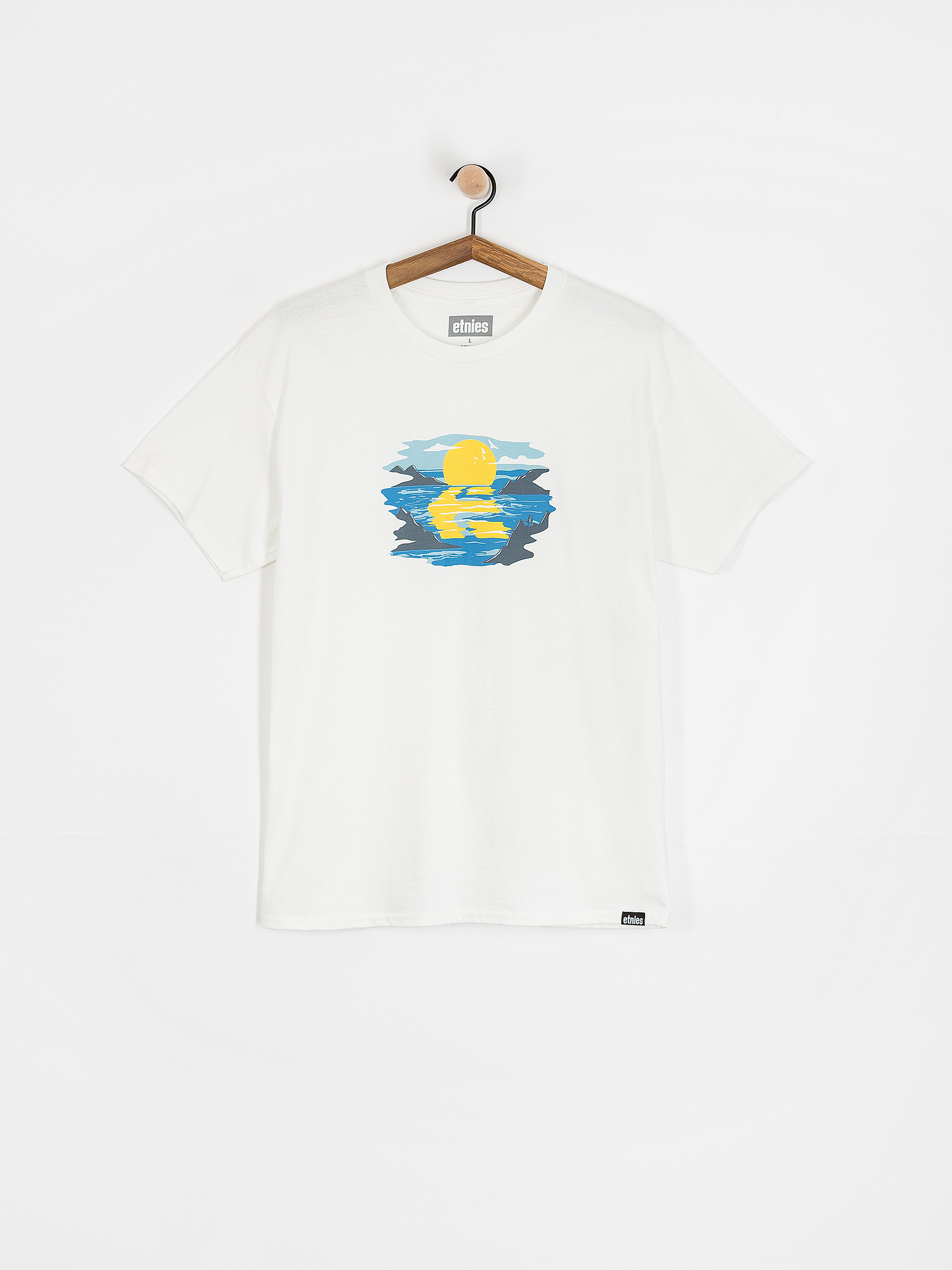 Тениска Etnies Reflection (white/blue)