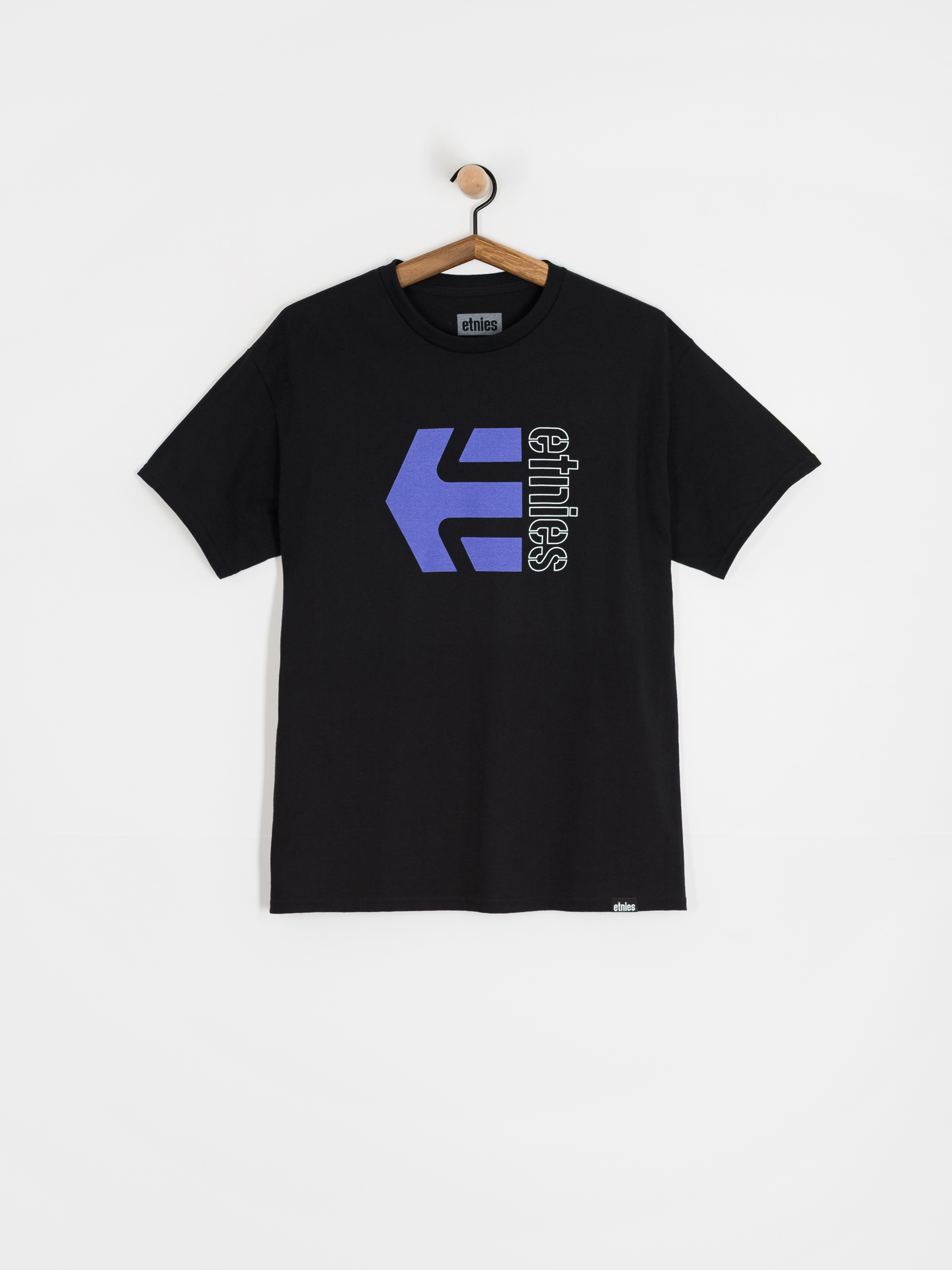 Тениска Etnies Corp Combo (black/blue/white)