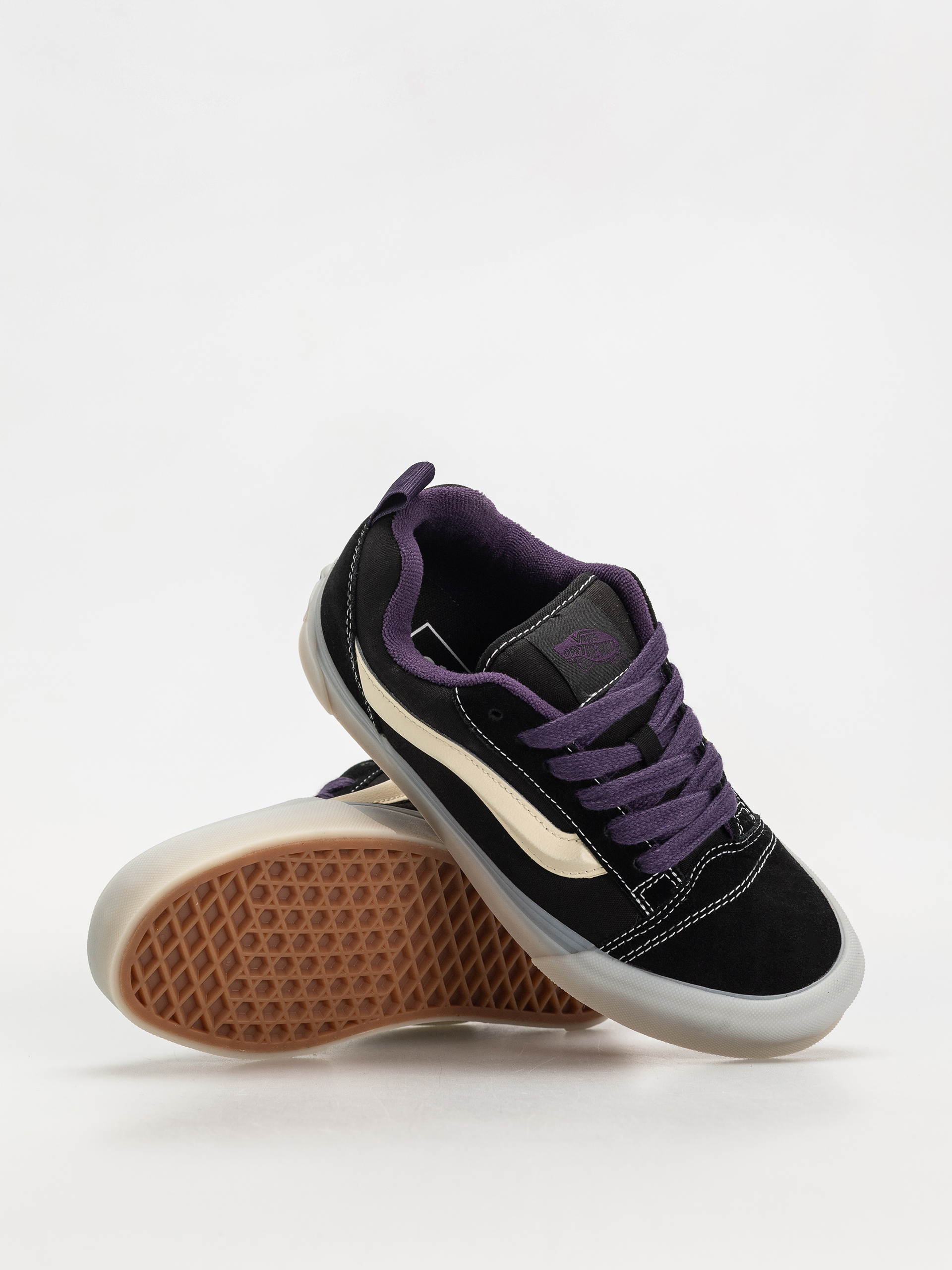 Обувки Vans Knu Skool (glow black/purple)