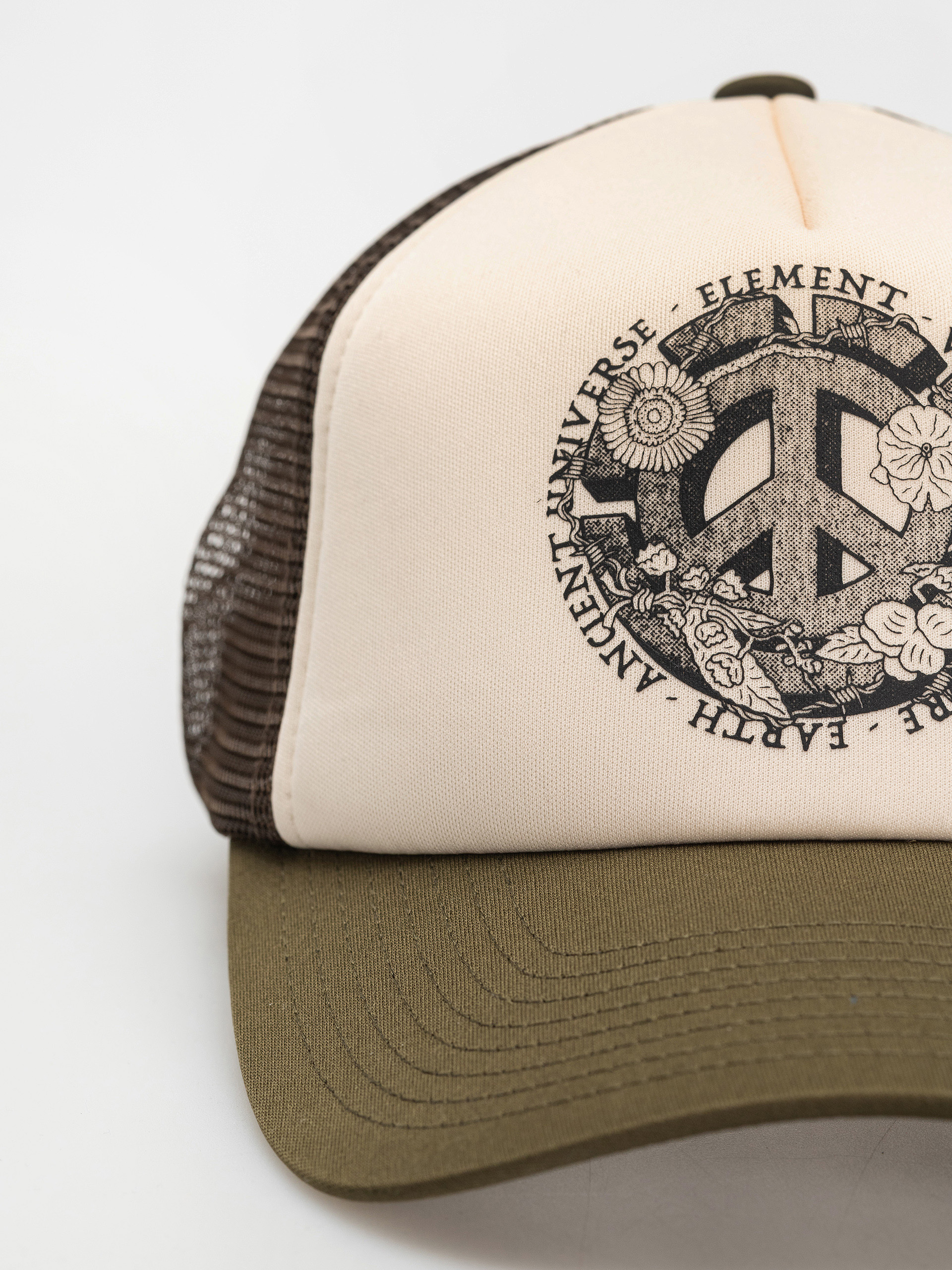 Шапка с козирка Element Yield Trucker (kalamata)