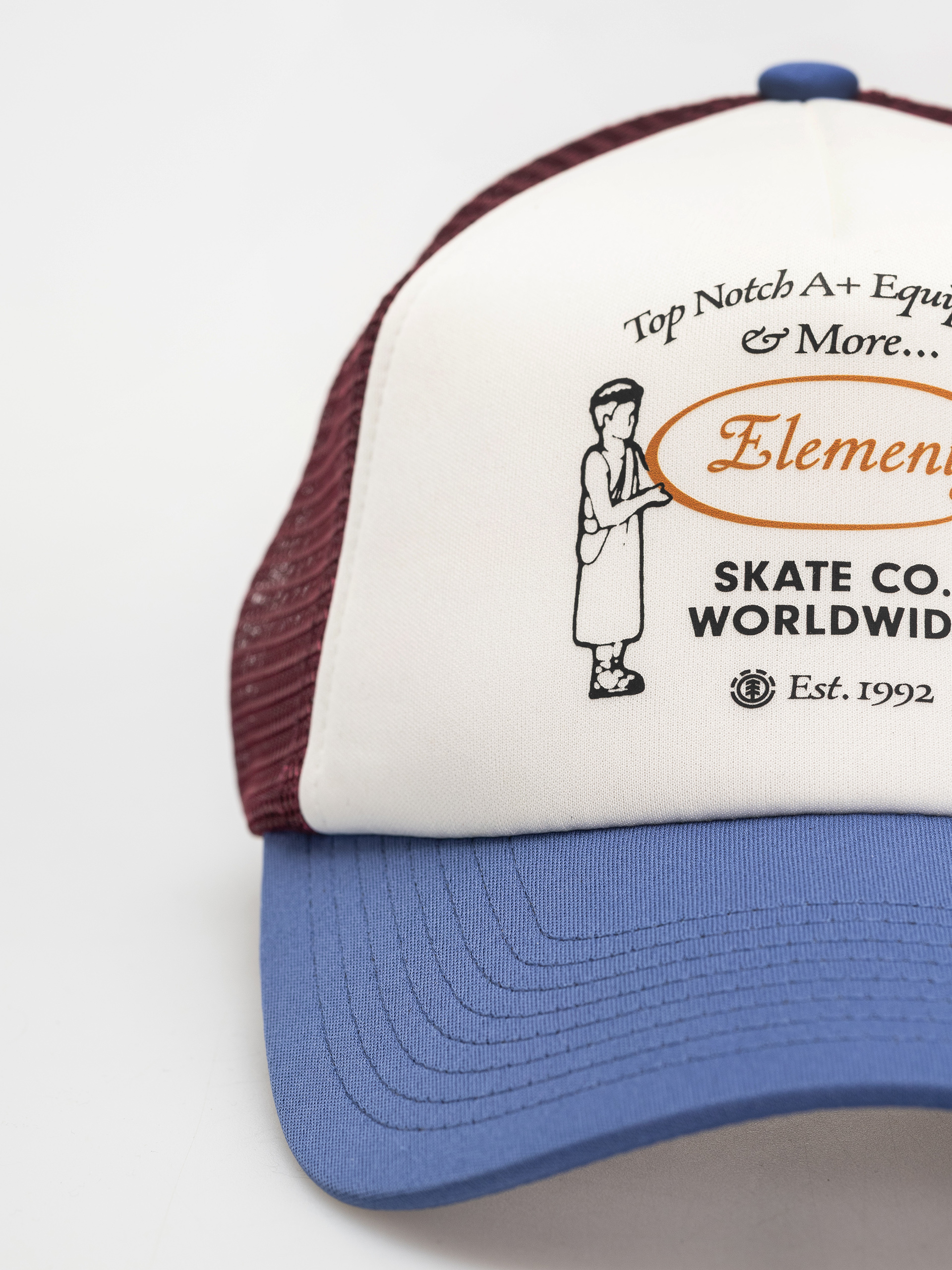 Шапка с козирка Element Yield Trucker (eclipse navy)