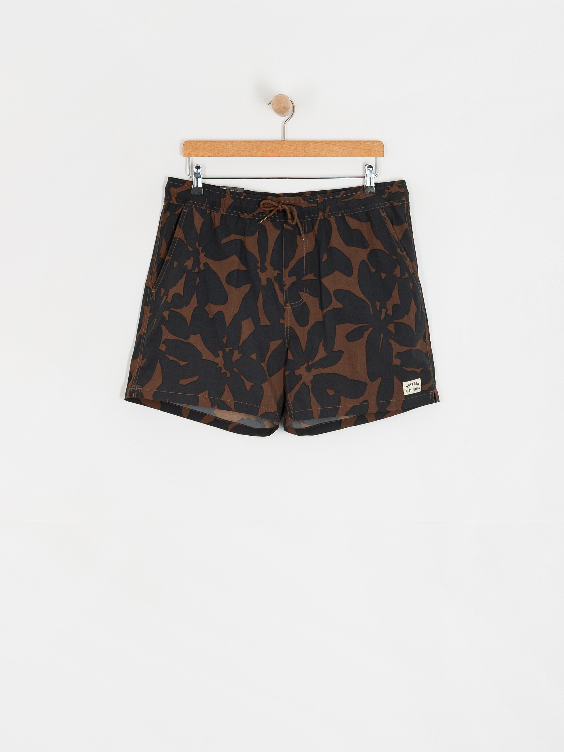 Къси панталони Brixton Everyday Hybrid 5 (pinecone brown floral)