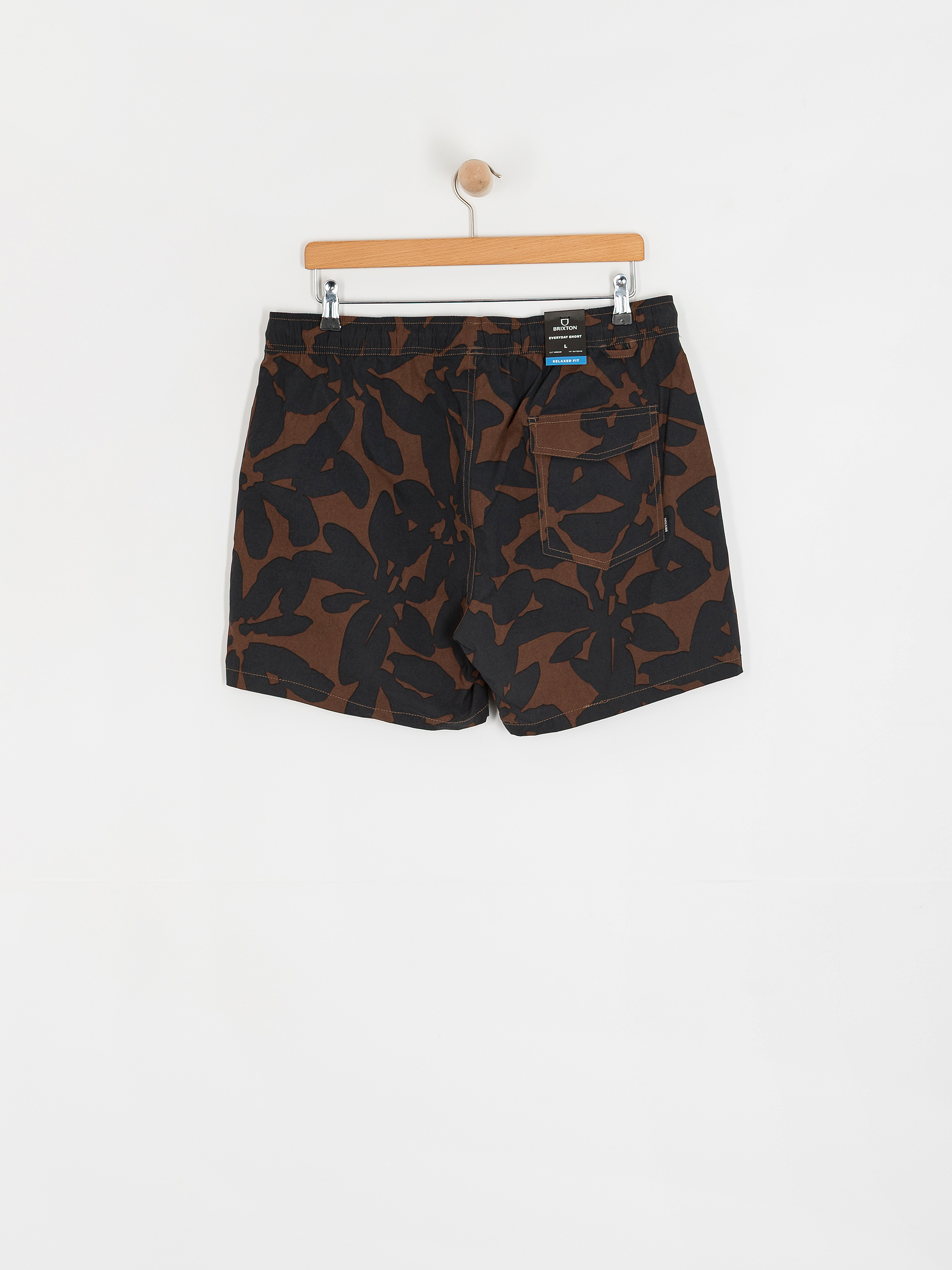 Къси панталони Brixton Everyday Hybrid 5 (pinecone brown floral)