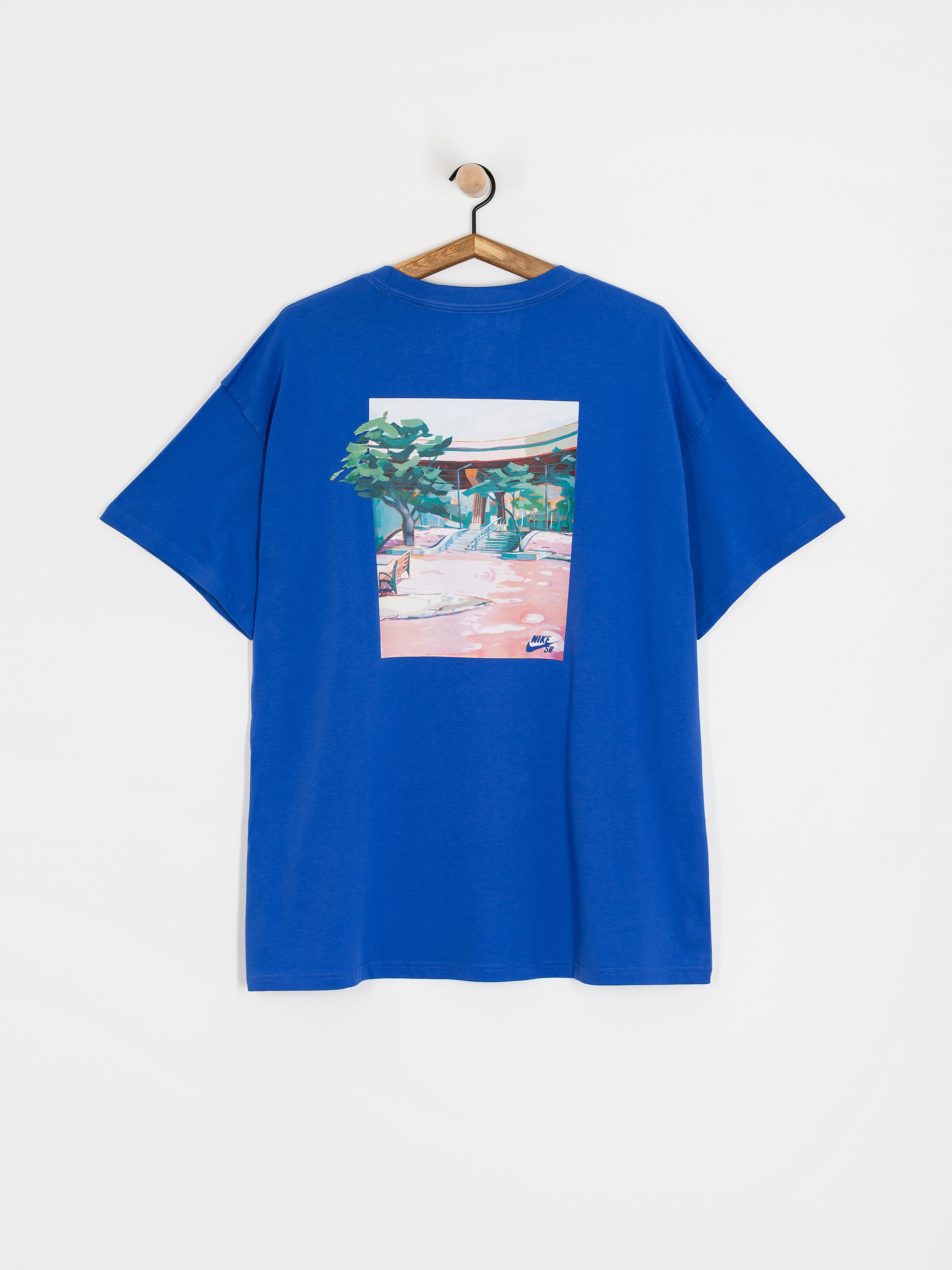 Тениска Nike SB Ooklyn Banks (game royal)