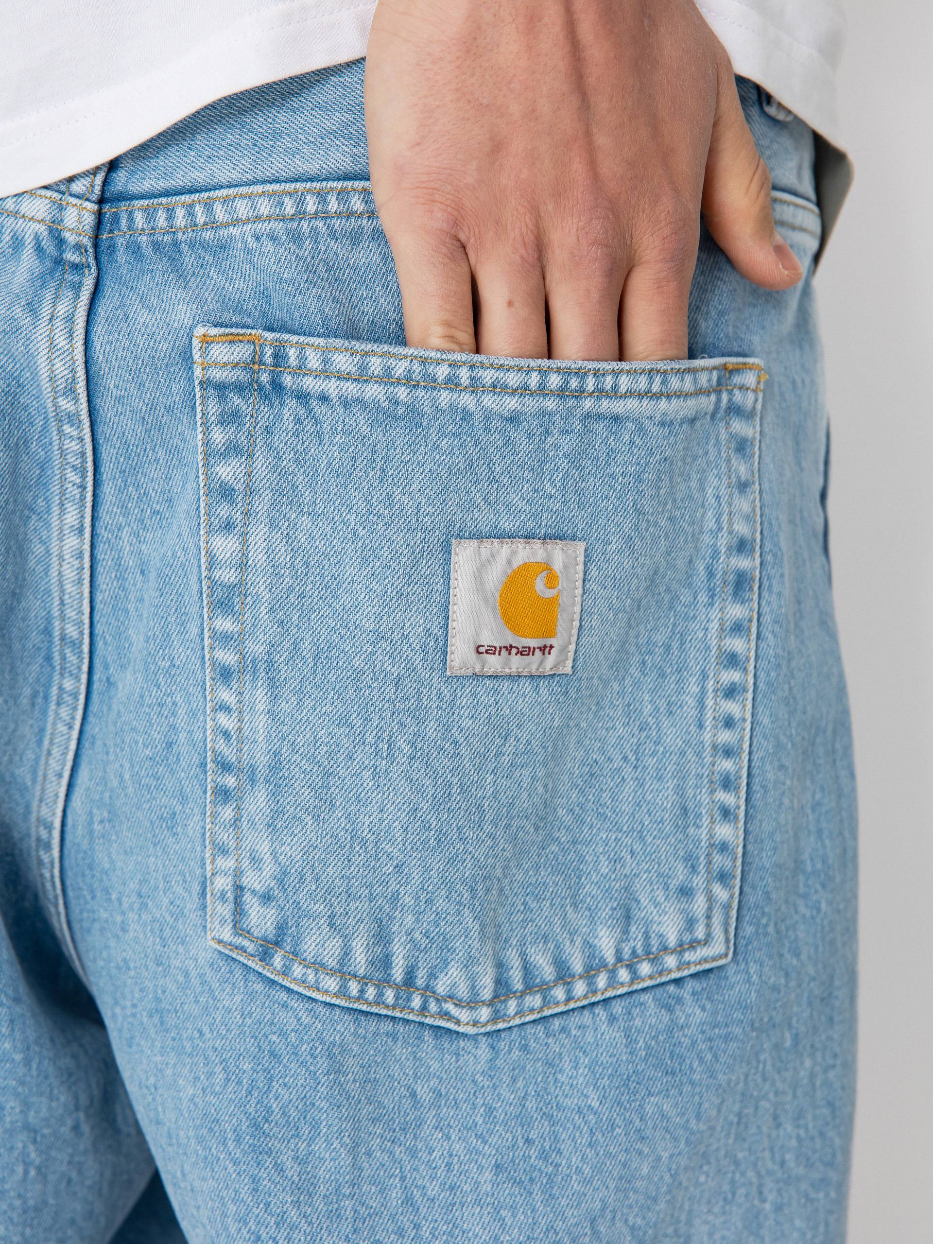 Къси панталони Carhartt WIP Brandon (blue)