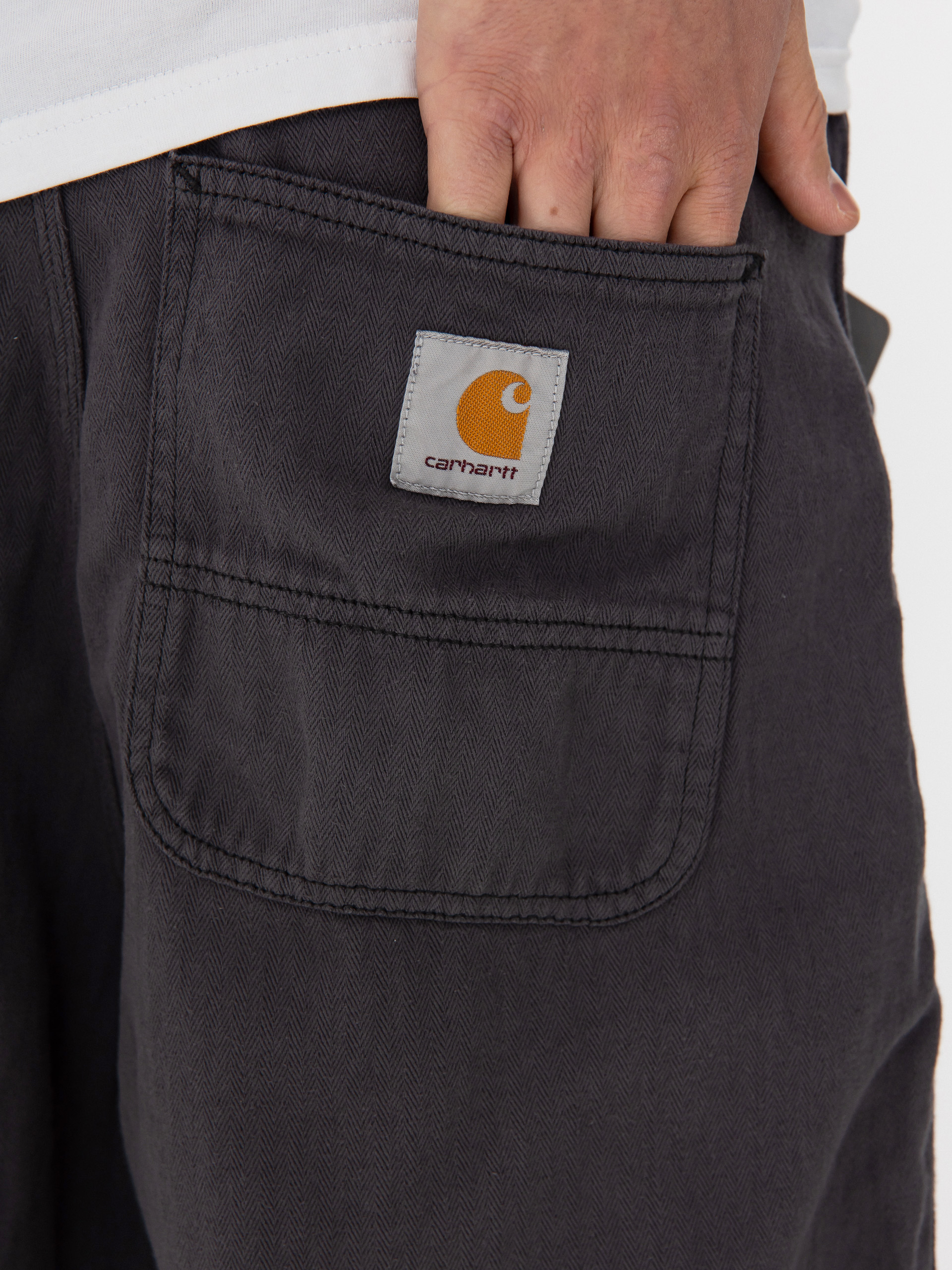 Къси панталони Carhartt WIP Cooper (graphite)