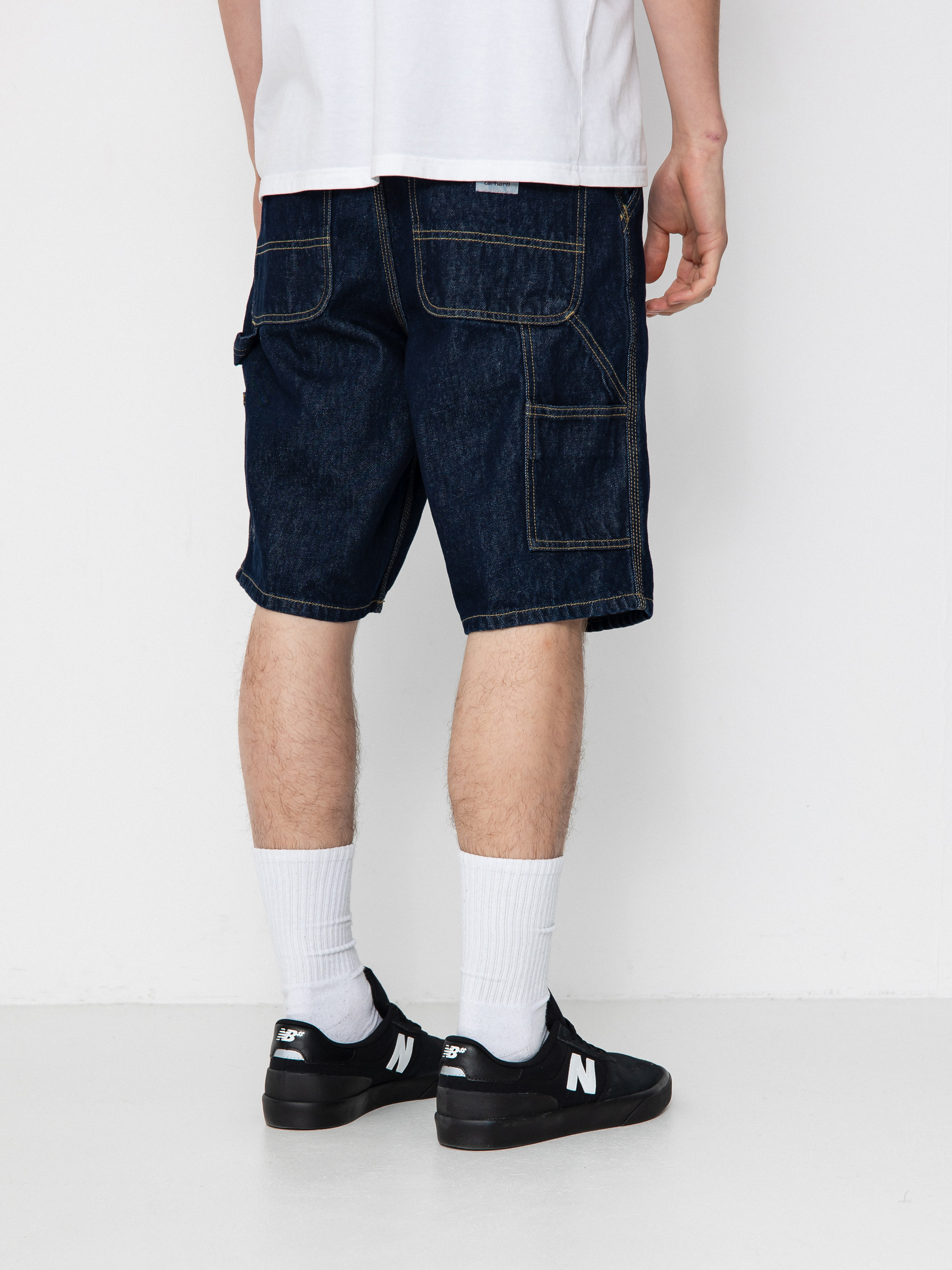 Къси панталони Carhartt WIP Single Knee (blue)