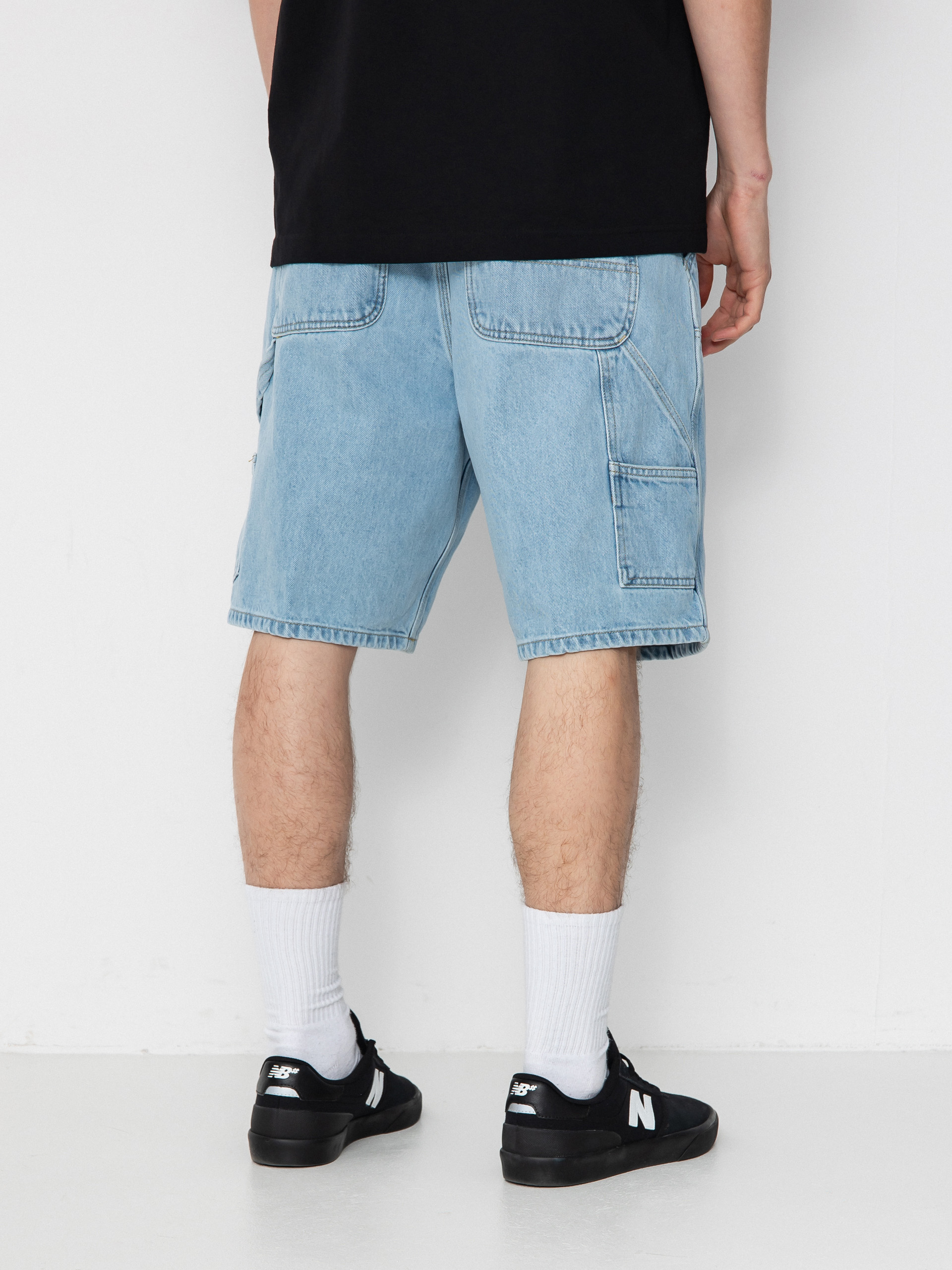 Къси панталони Carhartt WIP Double Knee (blue)