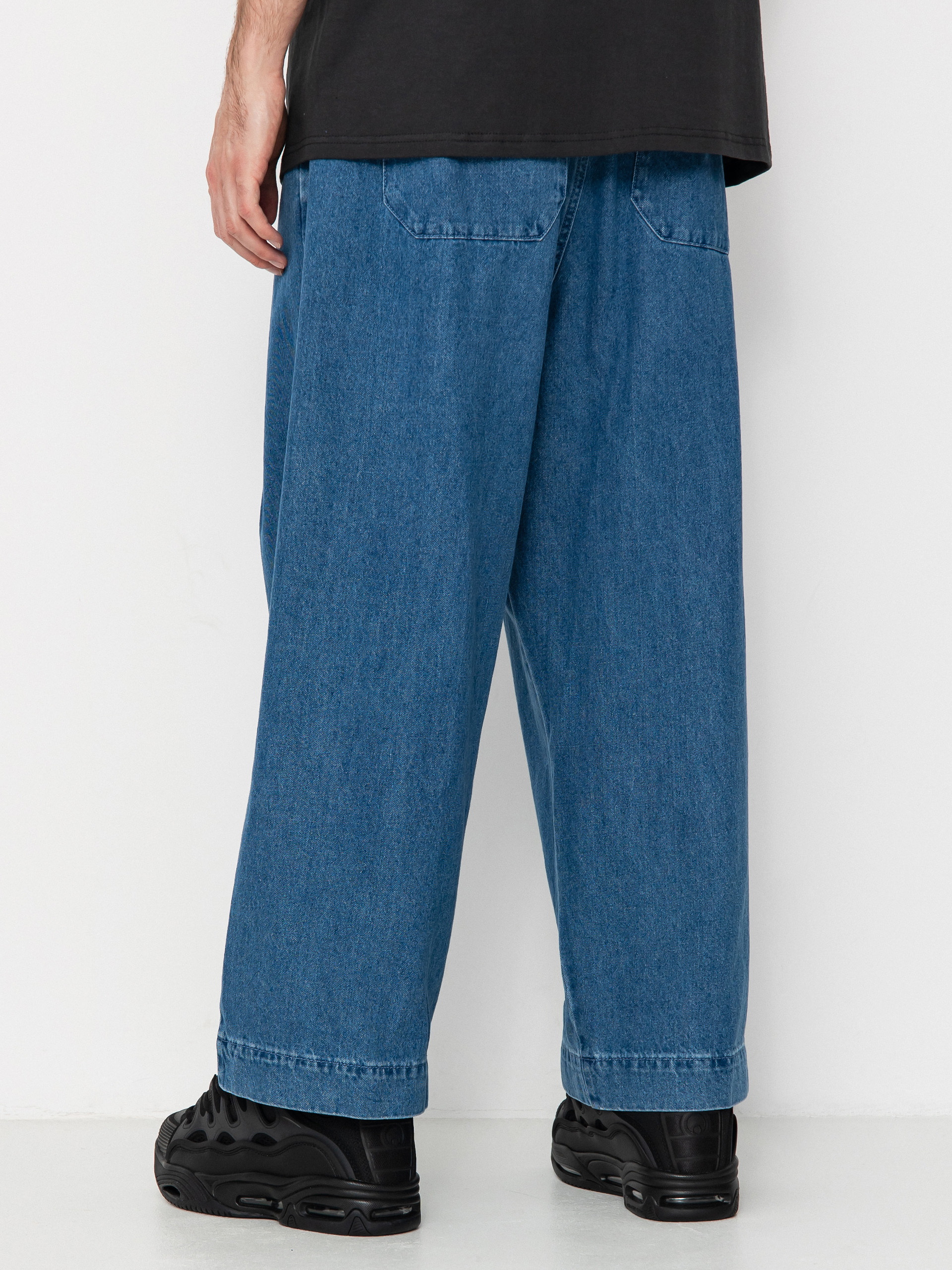 Панталони OBEY Oliver Denim Pleated (light indigo)