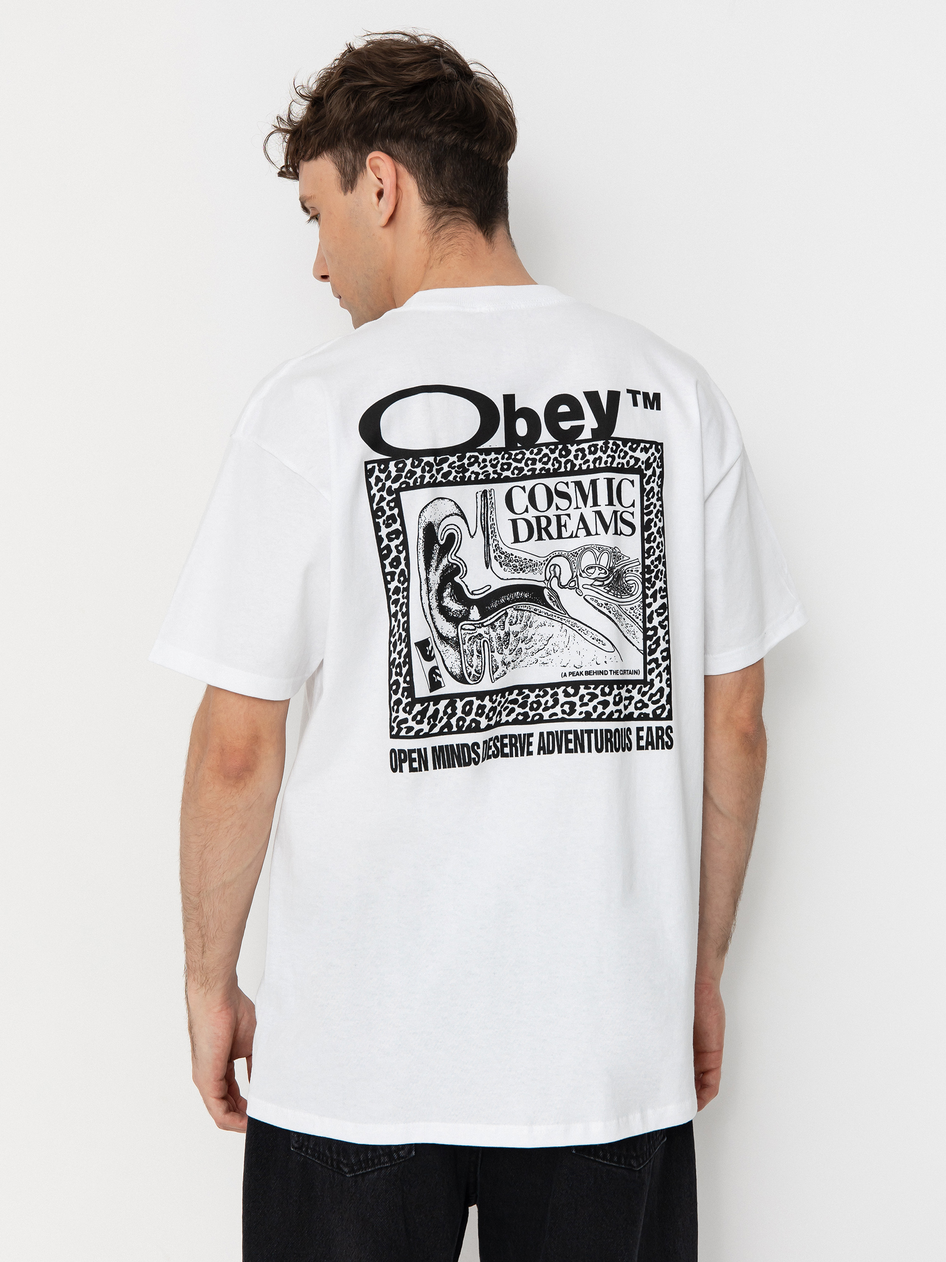 Тениска OBEY Cosmic Dreams (white)