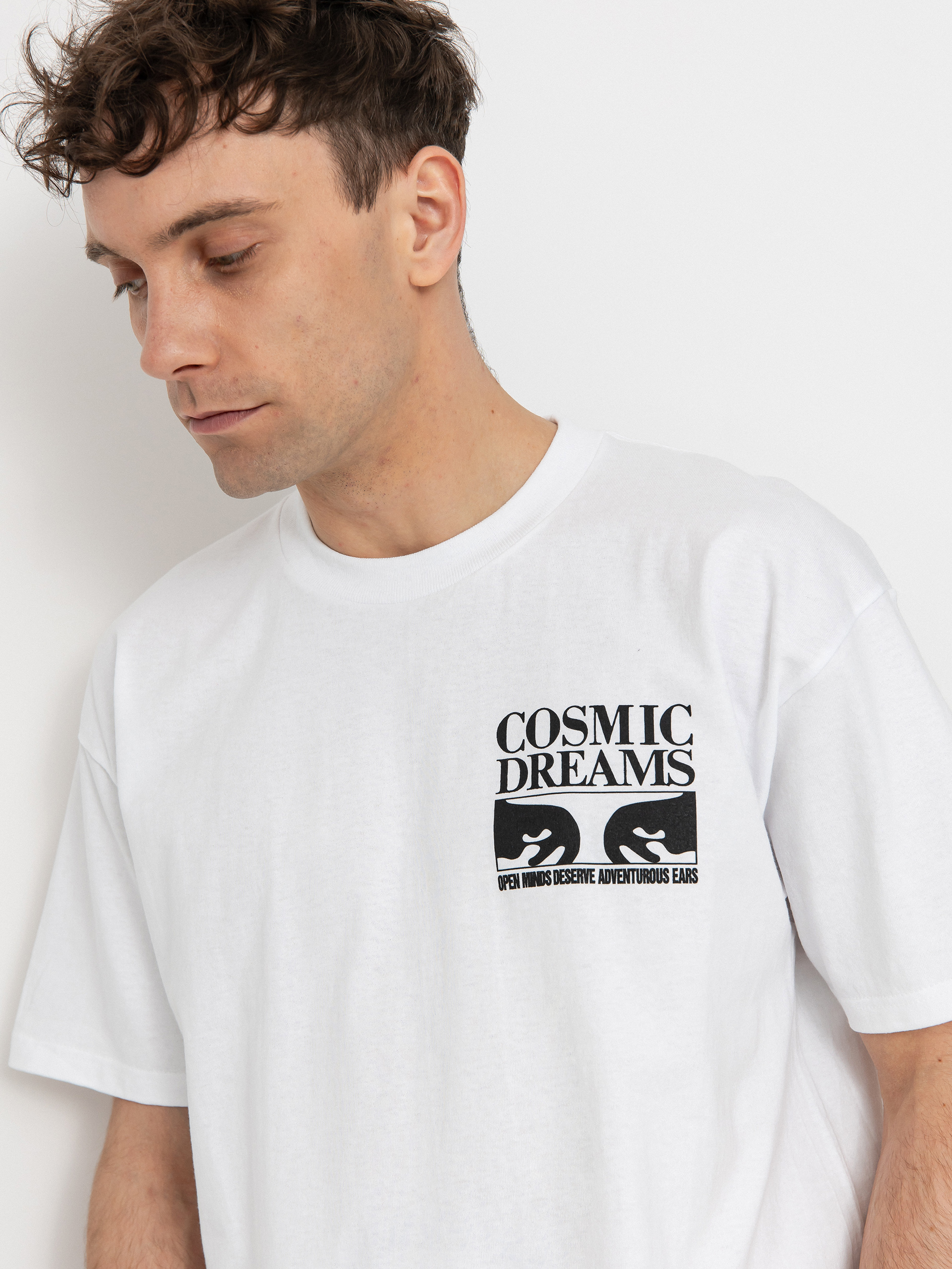 Тениска OBEY Cosmic Dreams (white)