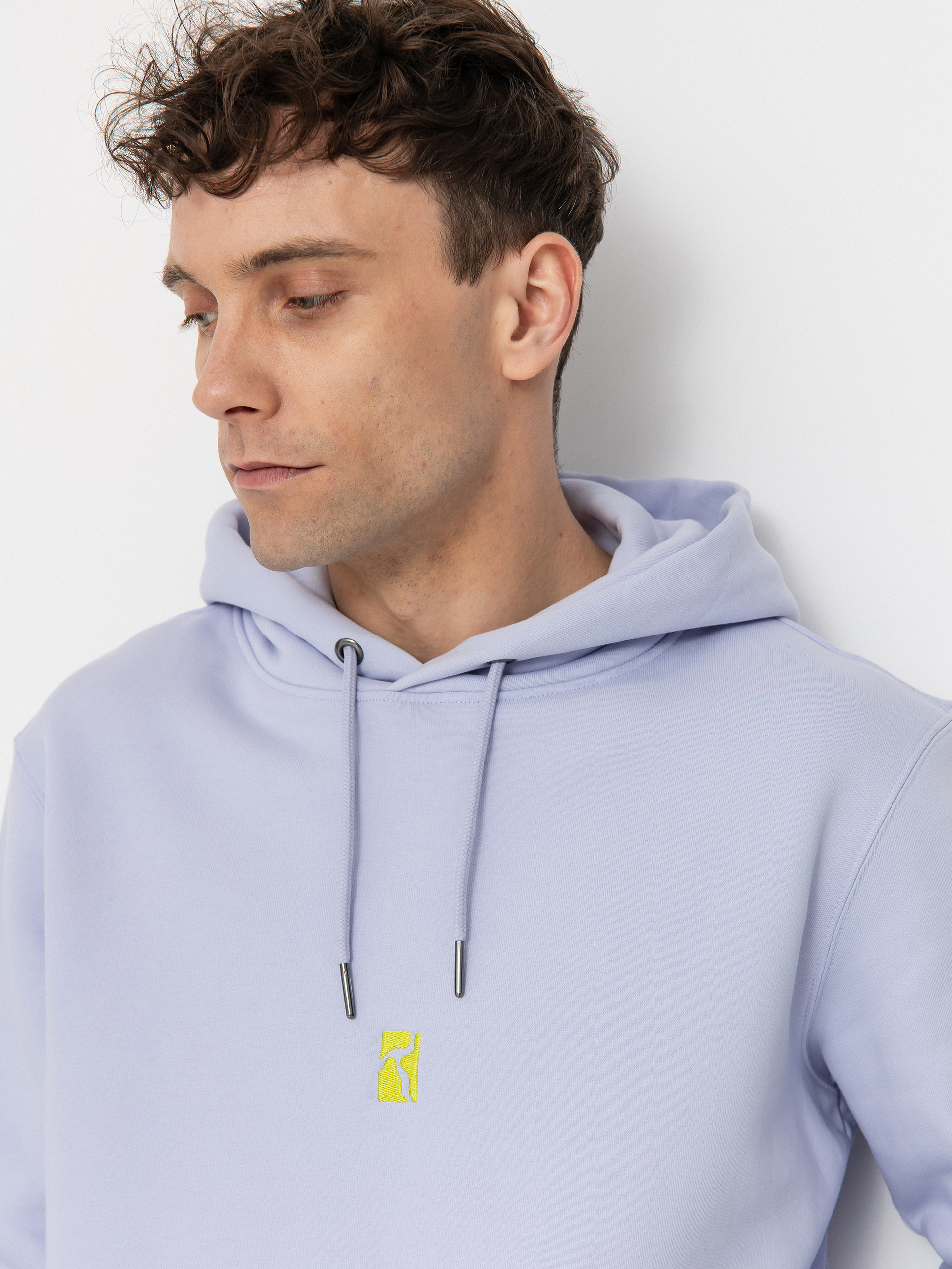 Суитшърт с качулка Poetic Collective Space HD (purple)