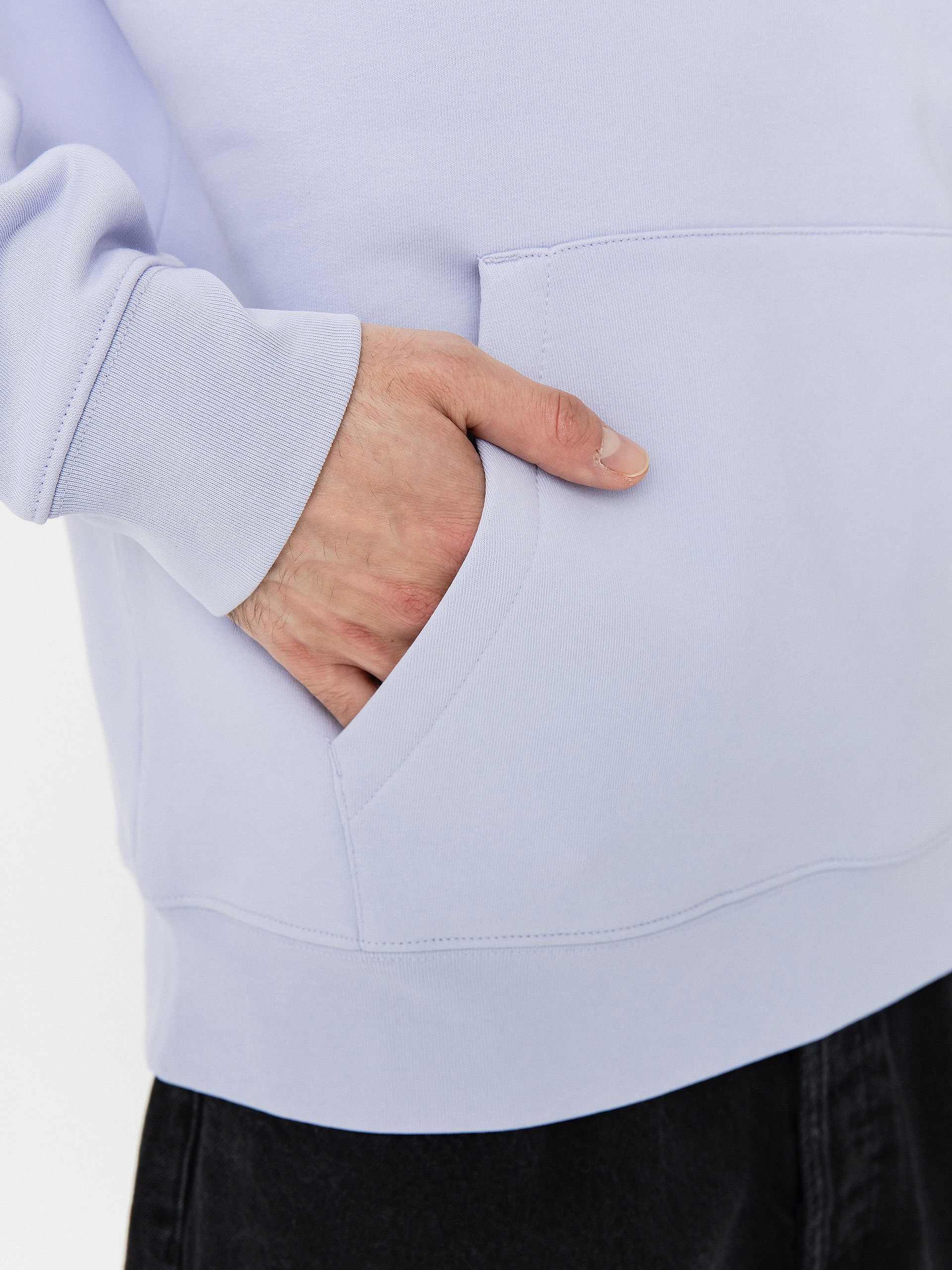 Суитшърт с качулка Poetic Collective Space HD (purple)