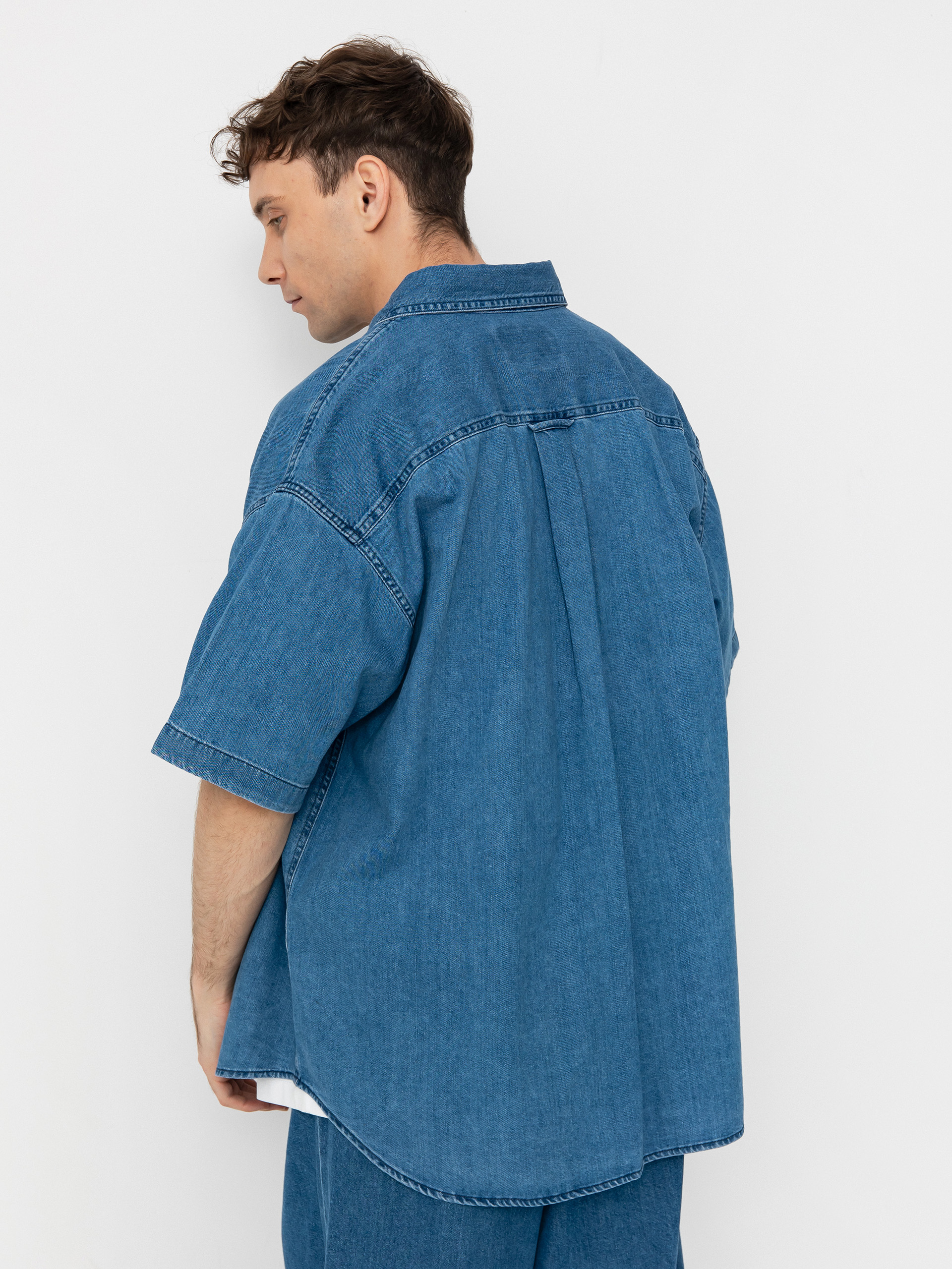 Риза Carhartt WIP Lucas (blue)
