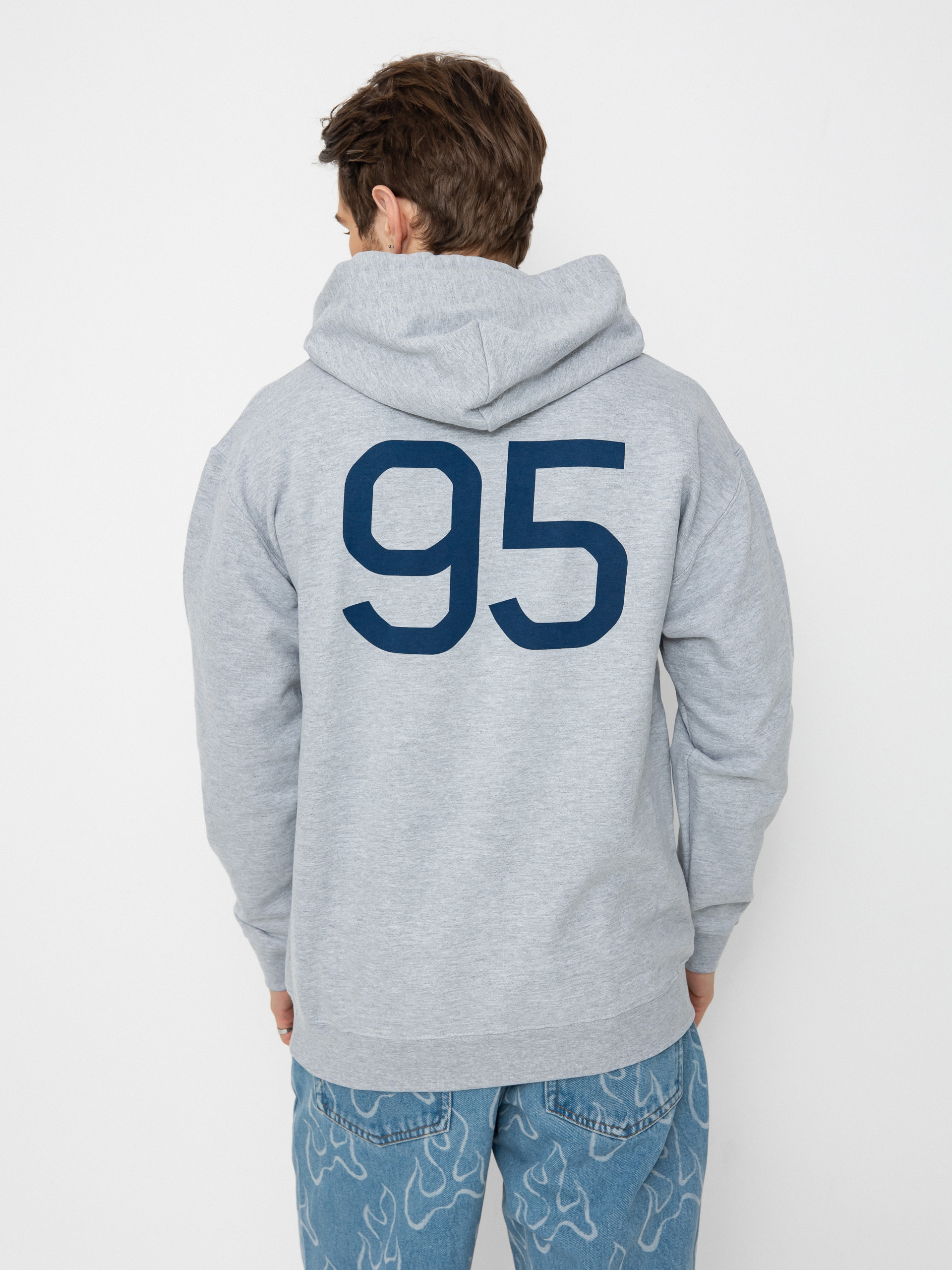 Суитшърт с качулка eS 95 HD (grey heather)