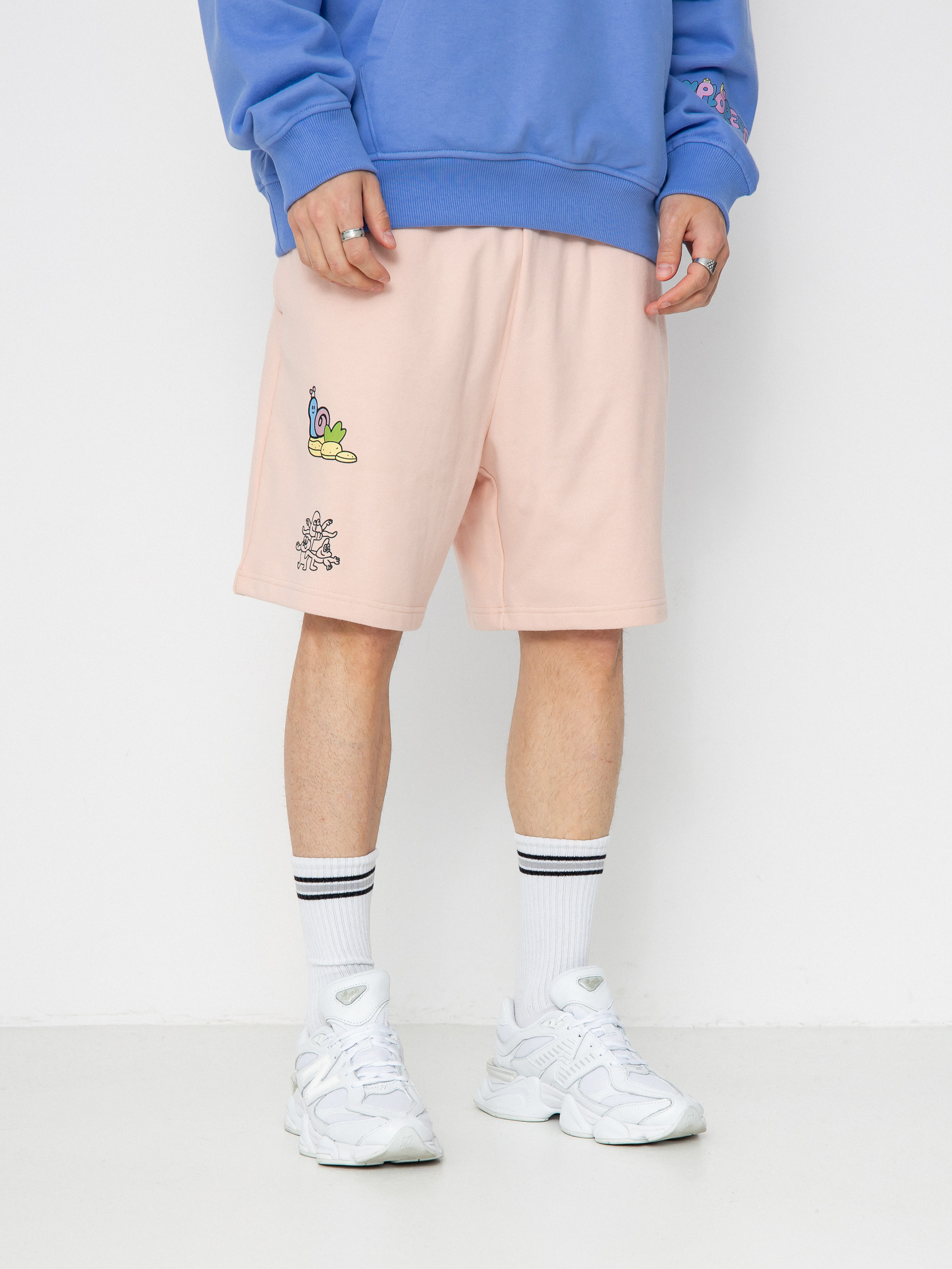 Къси панталони The North Face Mountain Cleanup Relaxed (pink moss)