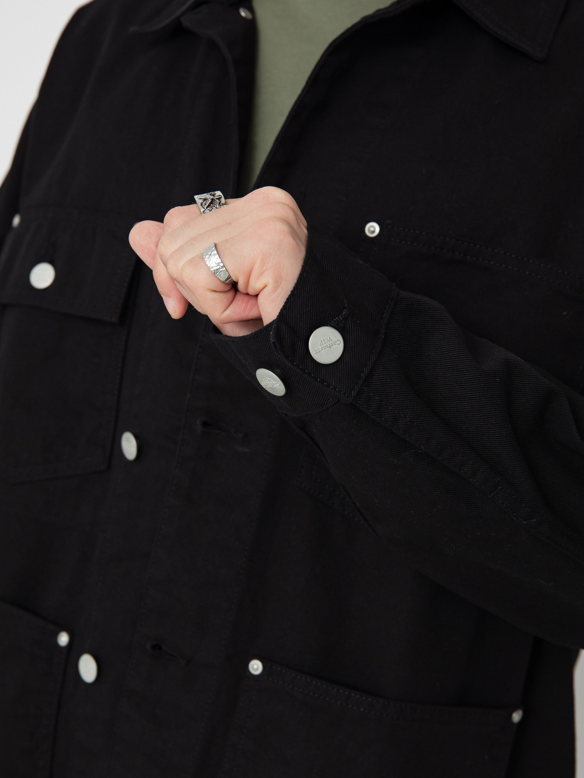 Яке Carhartt WIP Drewe Chore Coat (black)
