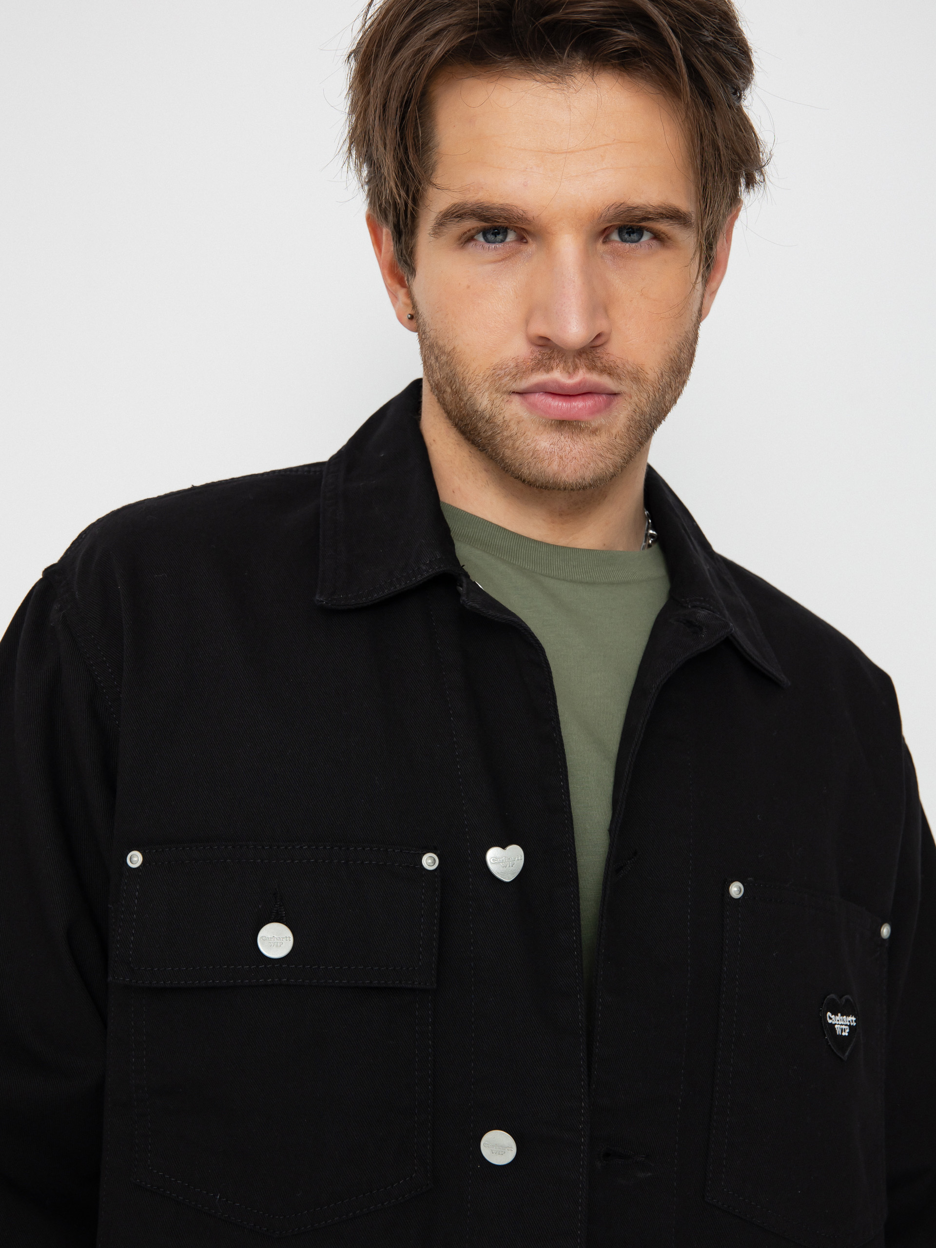 Яке Carhartt WIP Drewe Chore Coat (black)