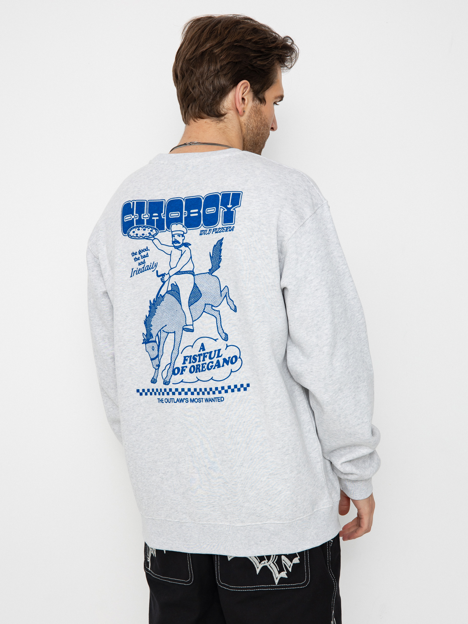 Суитшърт Iriedaily Ciaoboy (ash heather)