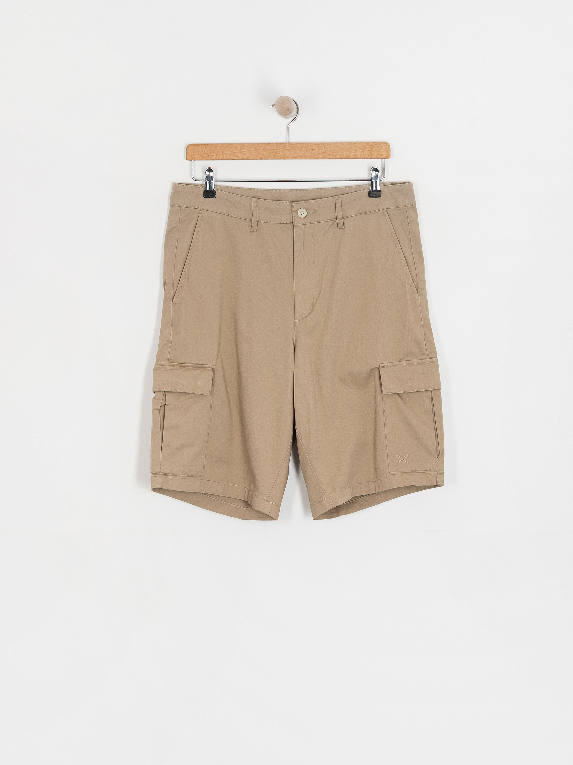Къси панталони Iriedaily Work n Roll (khaki)