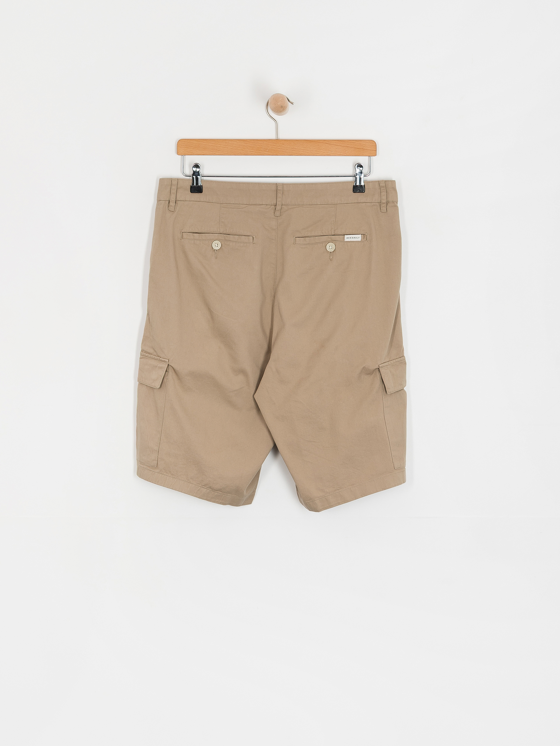 Къси панталони Iriedaily Work n Roll (khaki)