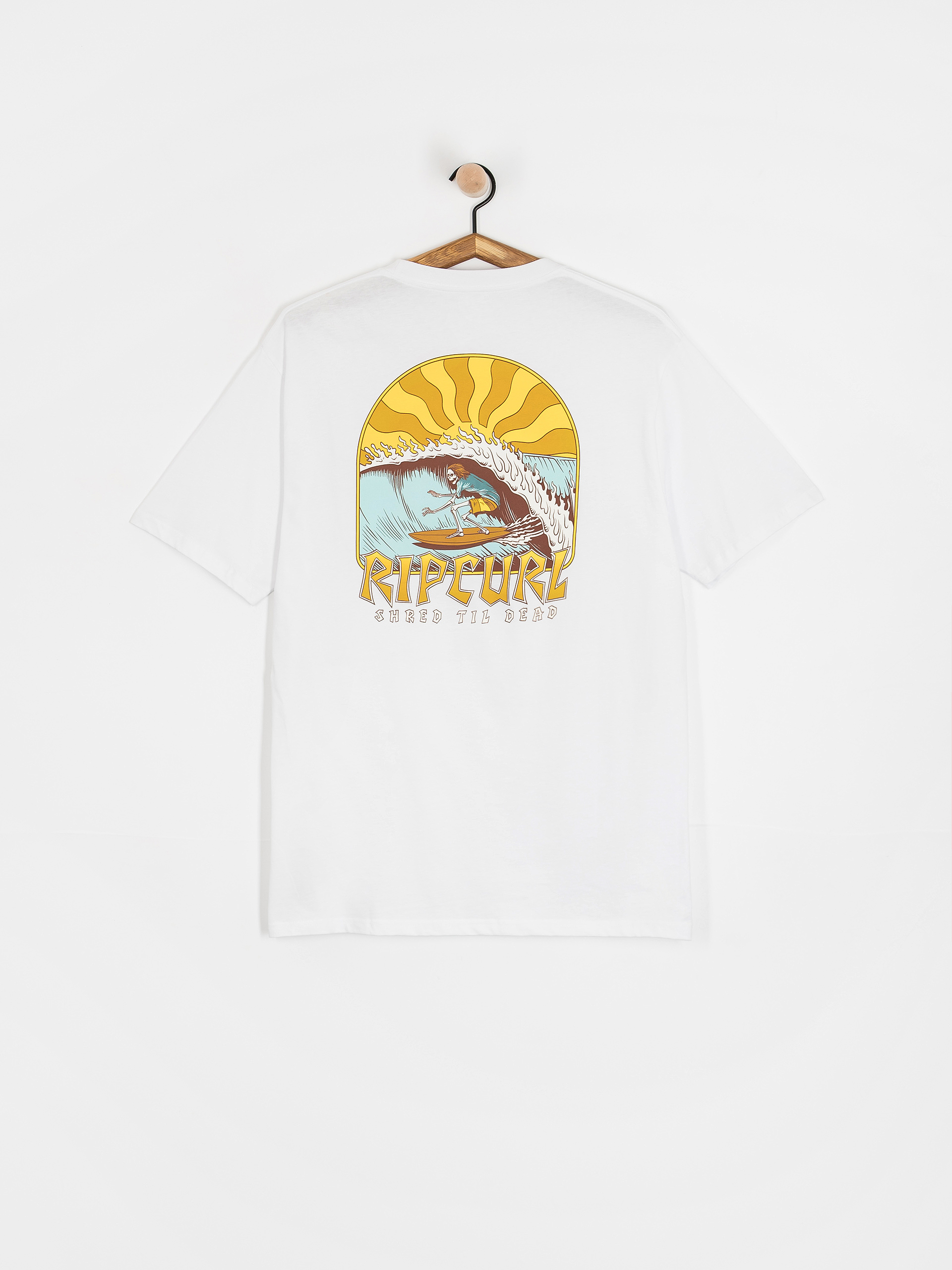 Тениска Rip Curl Shred Til (white)