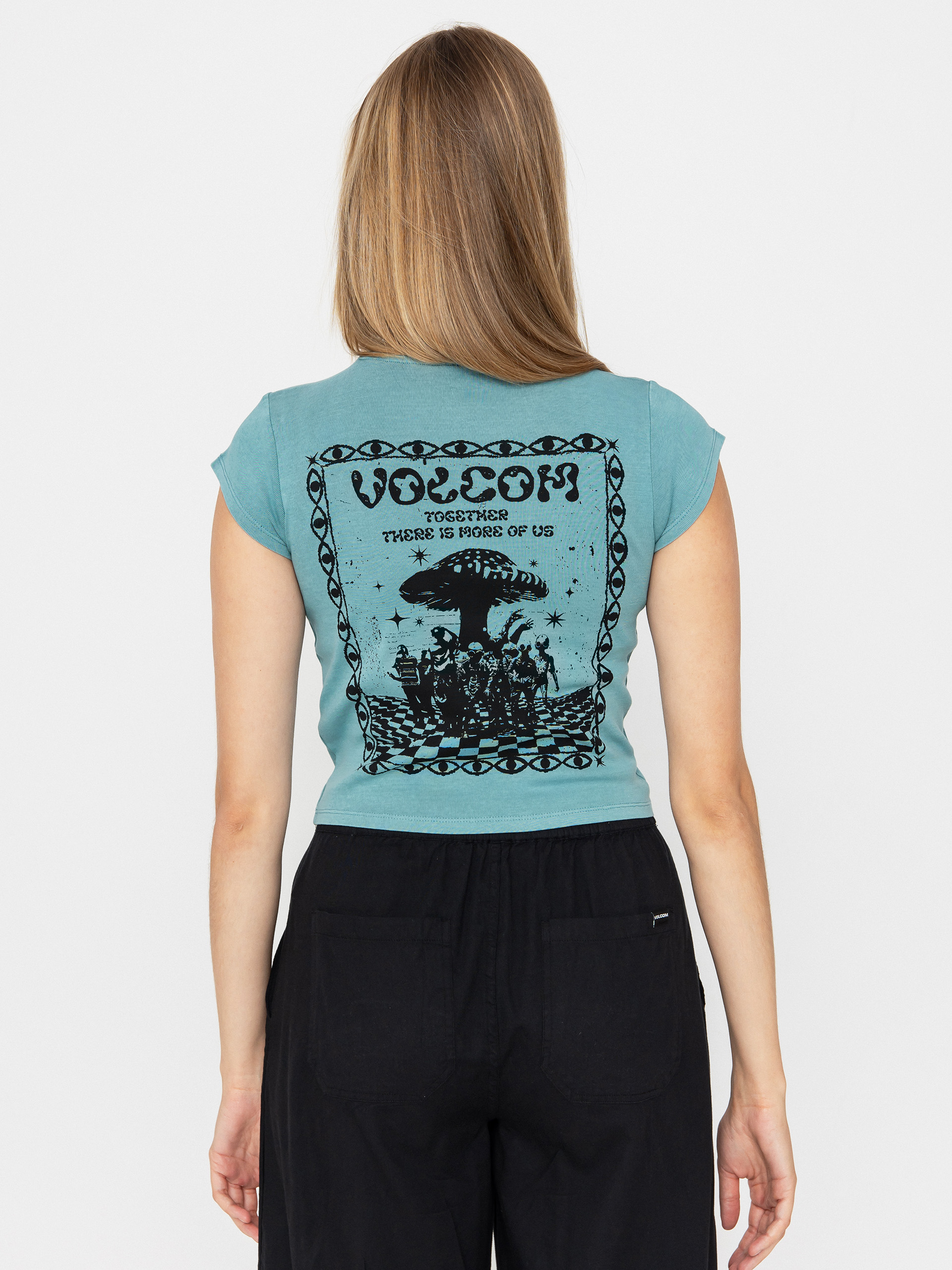 Тениска Volcom Fa F Rygalski Baby Wmn (teal)