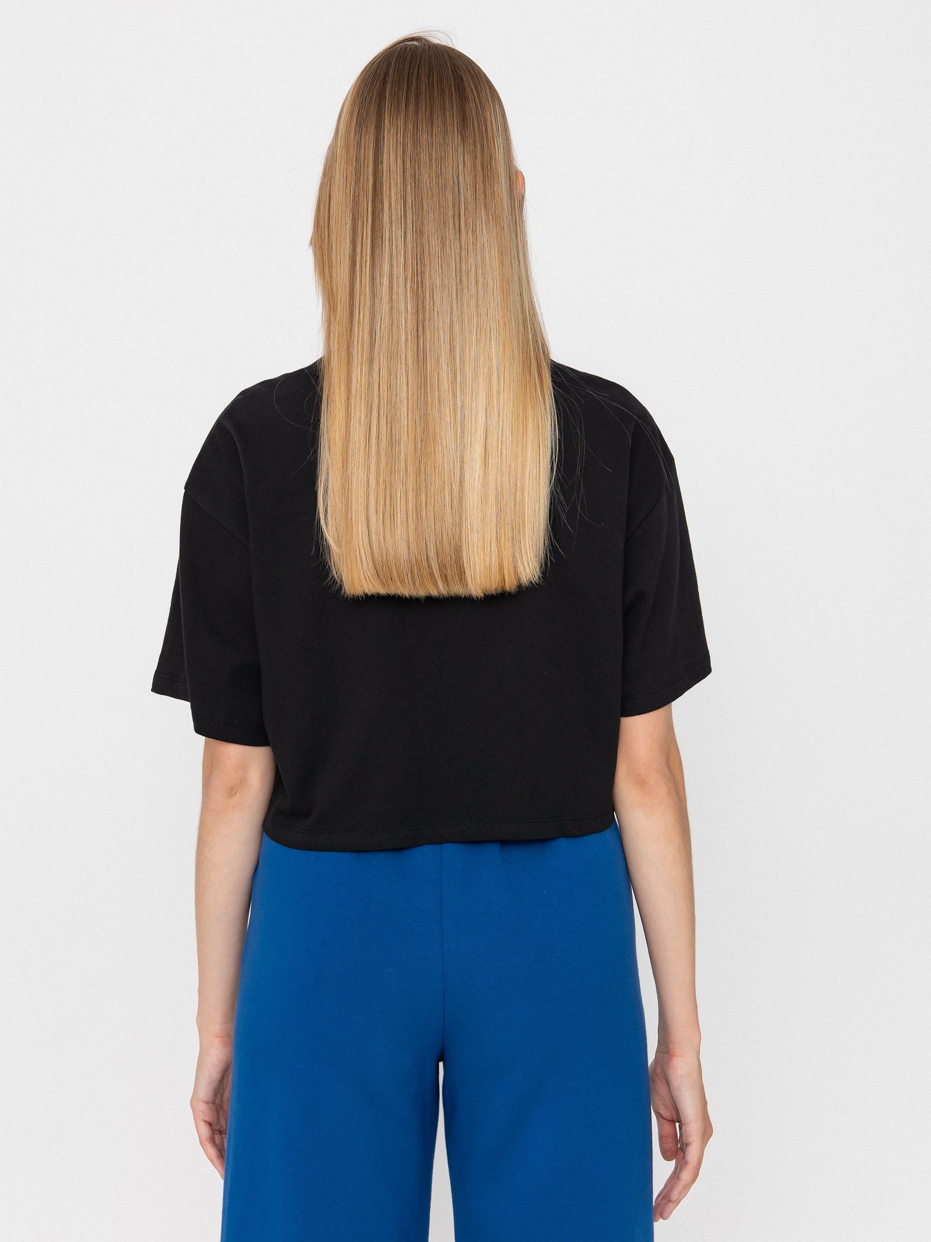 Тениска Vans Grinning Face Relax Crop Wmn (black)