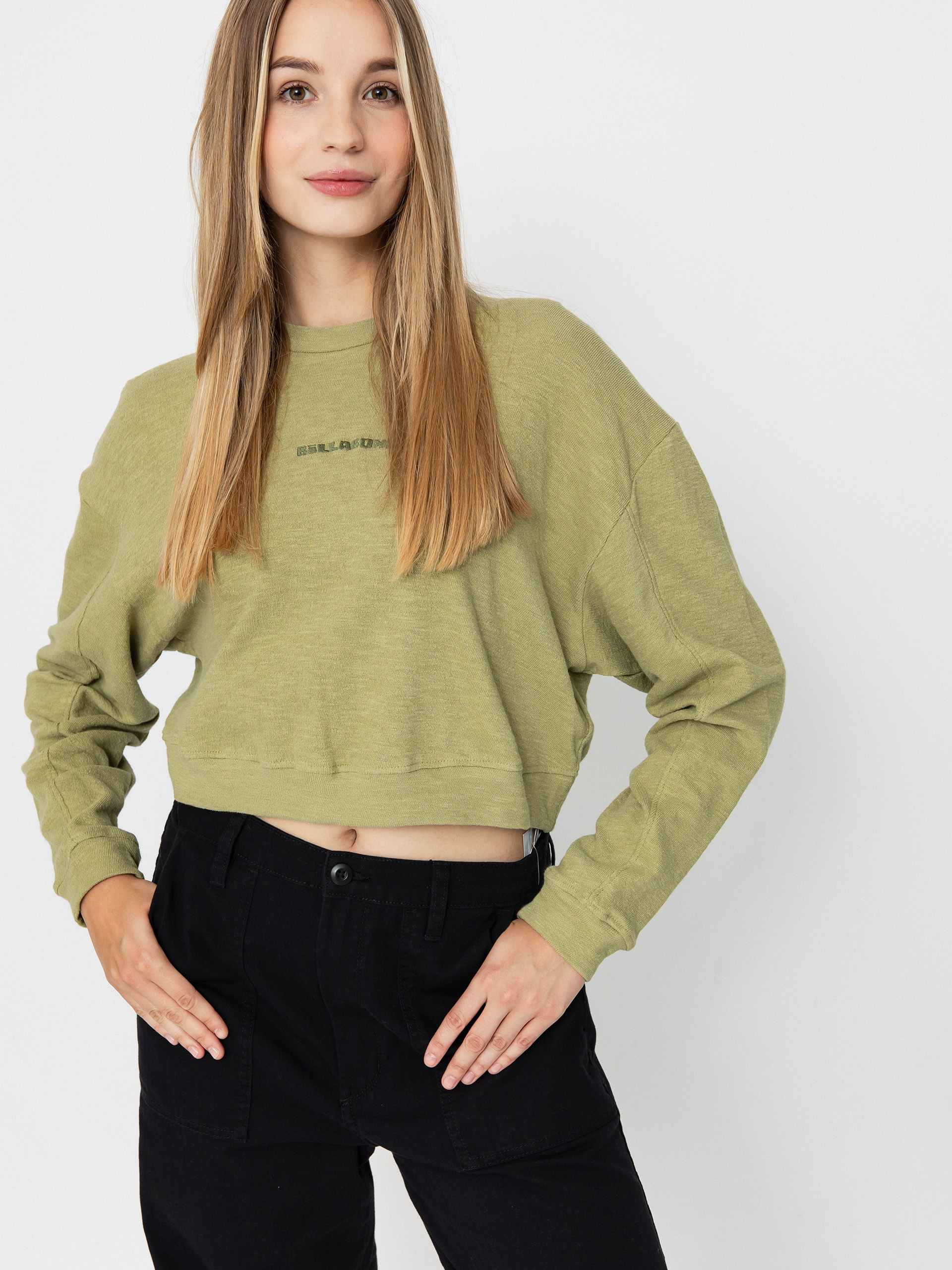 Суитшърт Billabong Cropped Fleece Wmn