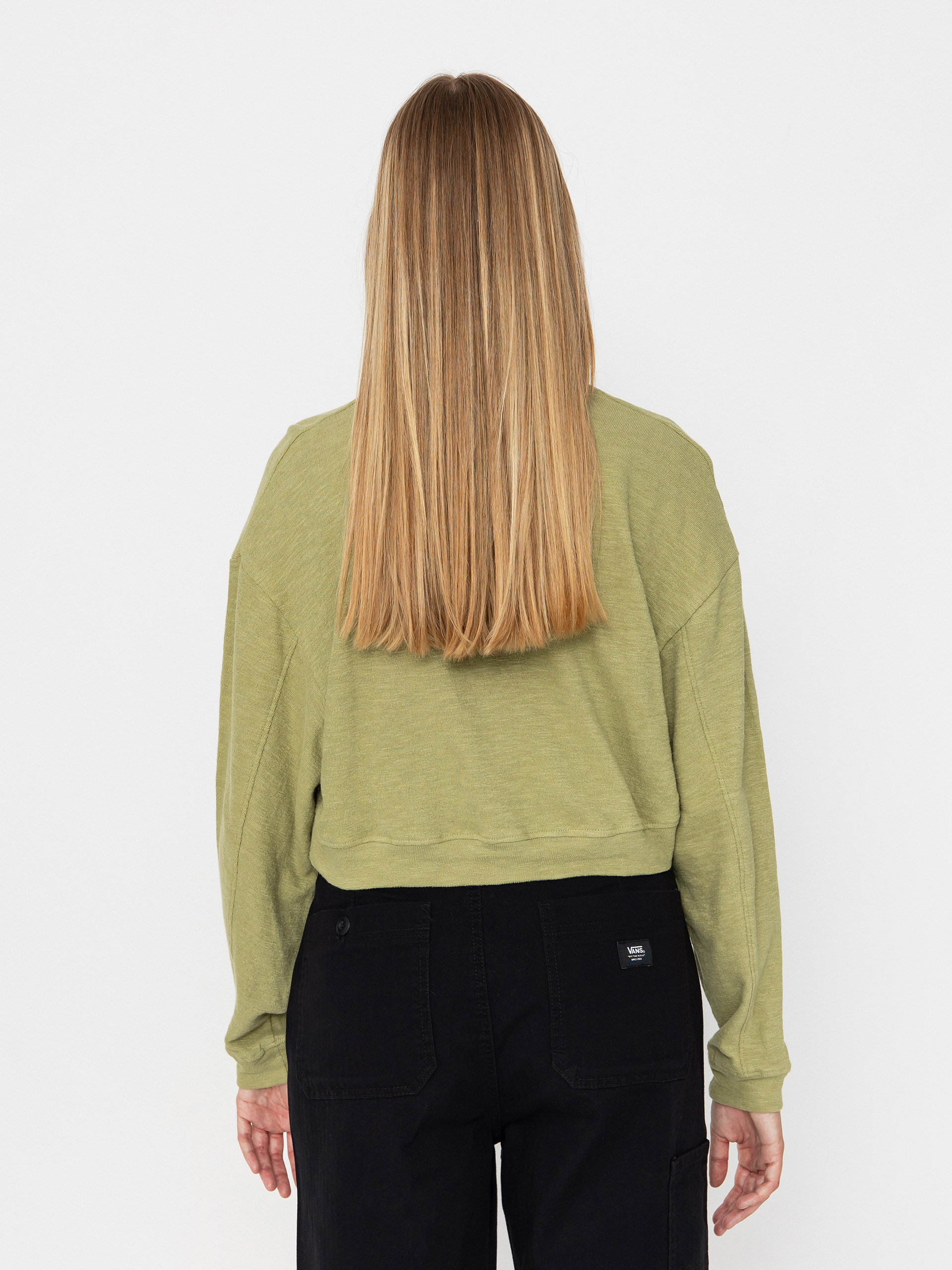 Суитшърт Billabong Cropped Fleece Wmn (avocado)