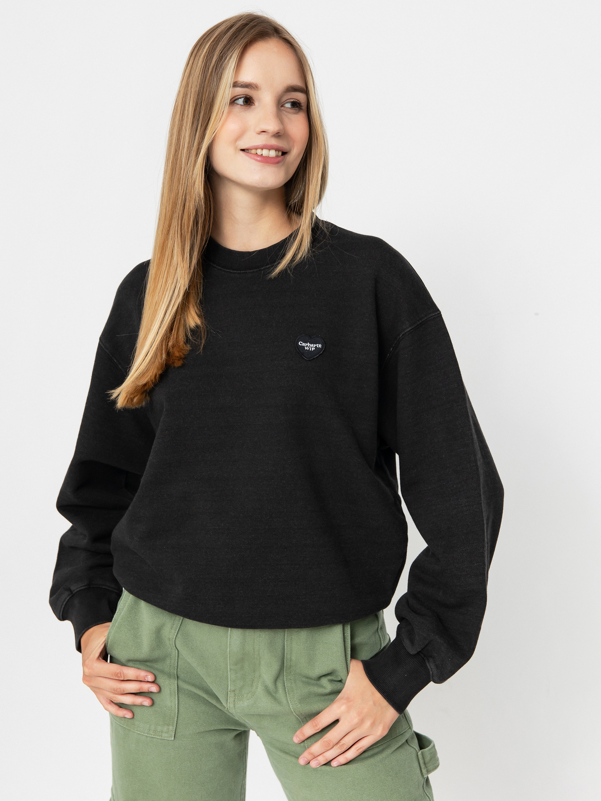 Суитшърт Carhartt WIP Ingo Wmn (black)