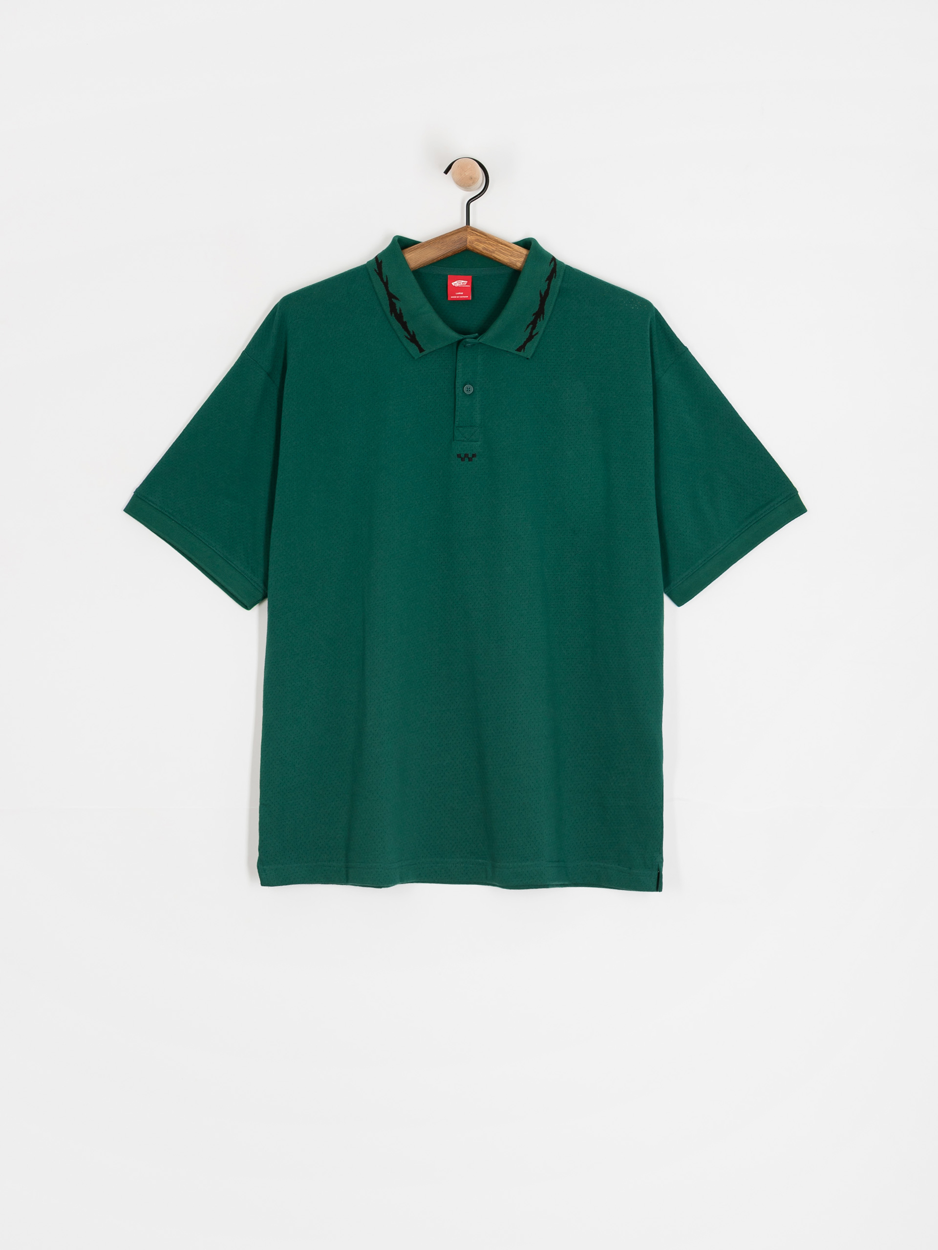 Тениска Vans Skate Mesh Polo (rain forest)