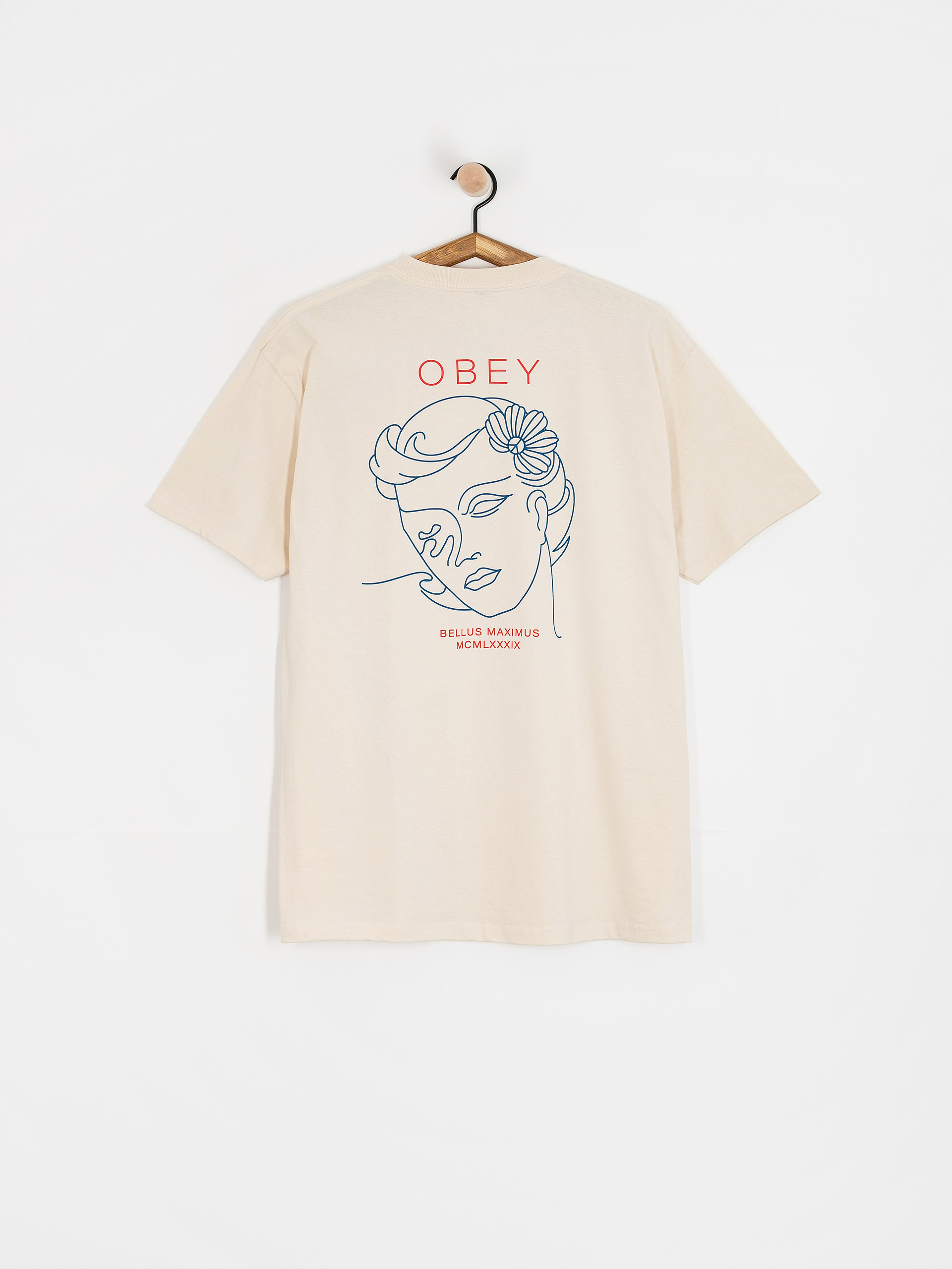 Тениска OBEY Bella Maximus (cream)