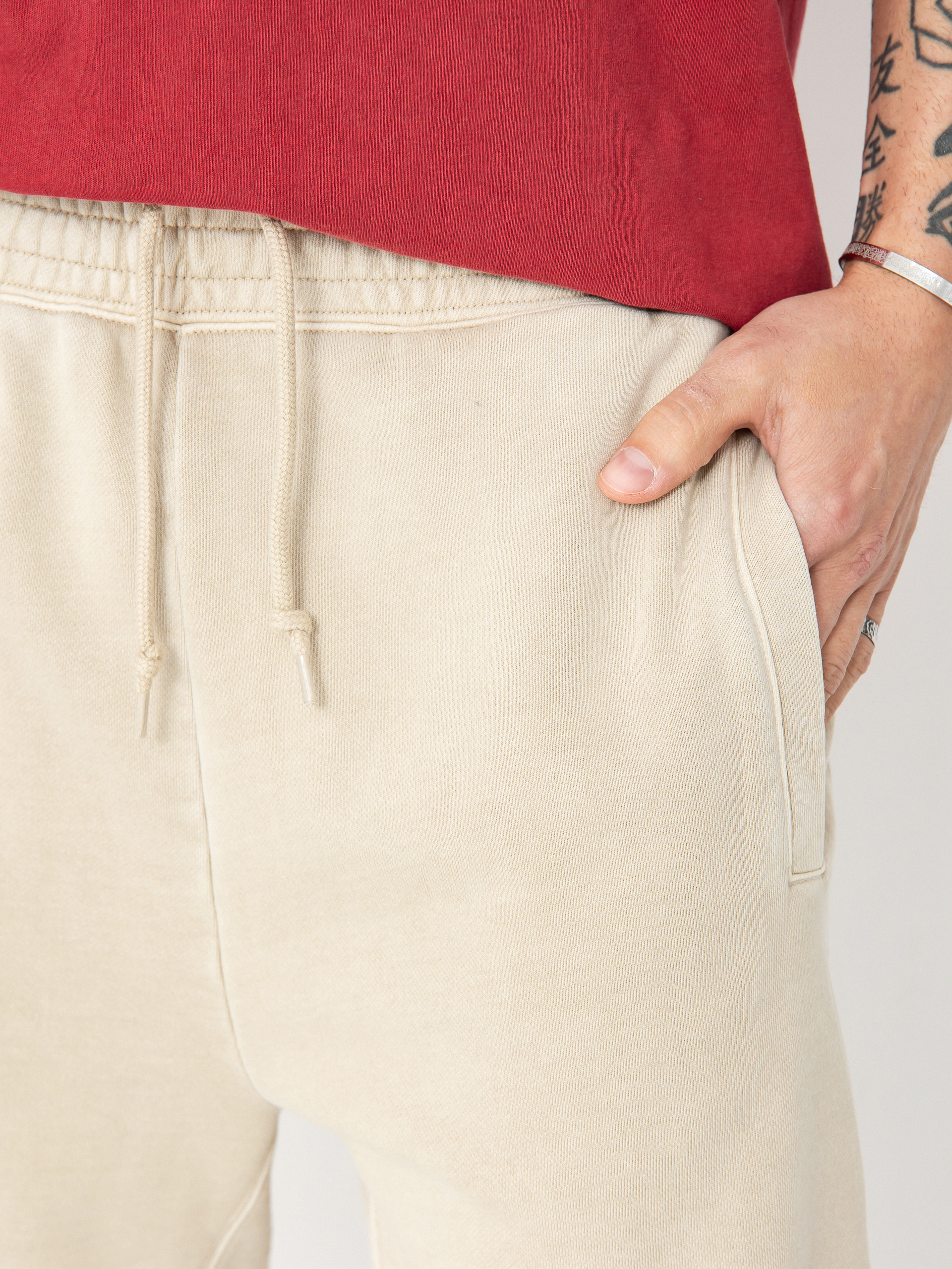 Къси панталони Carhartt WIP Nelson (fleur de sel)