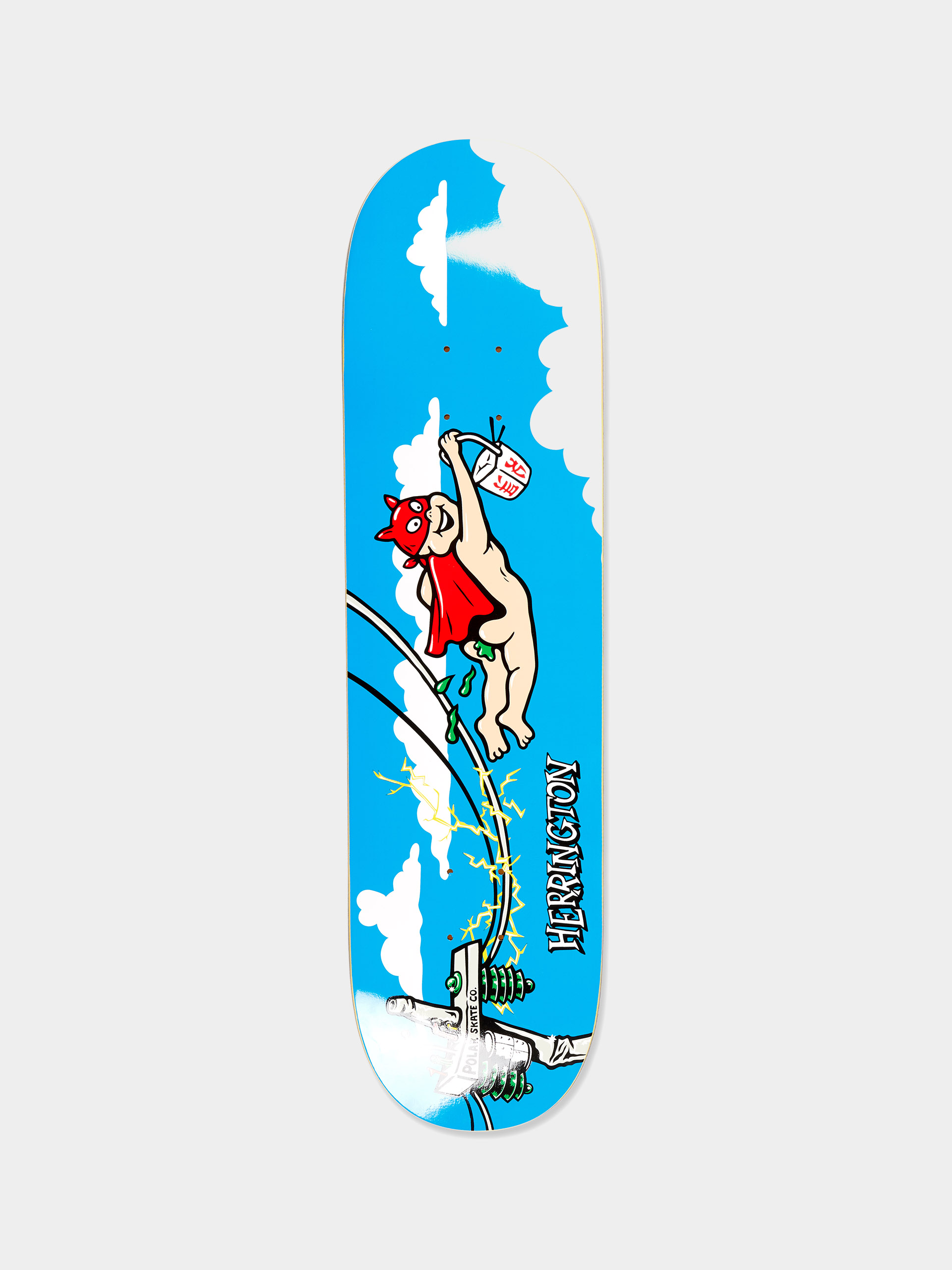 Дъска Polar Skate Aaron Herrington Take Away (blue/white)